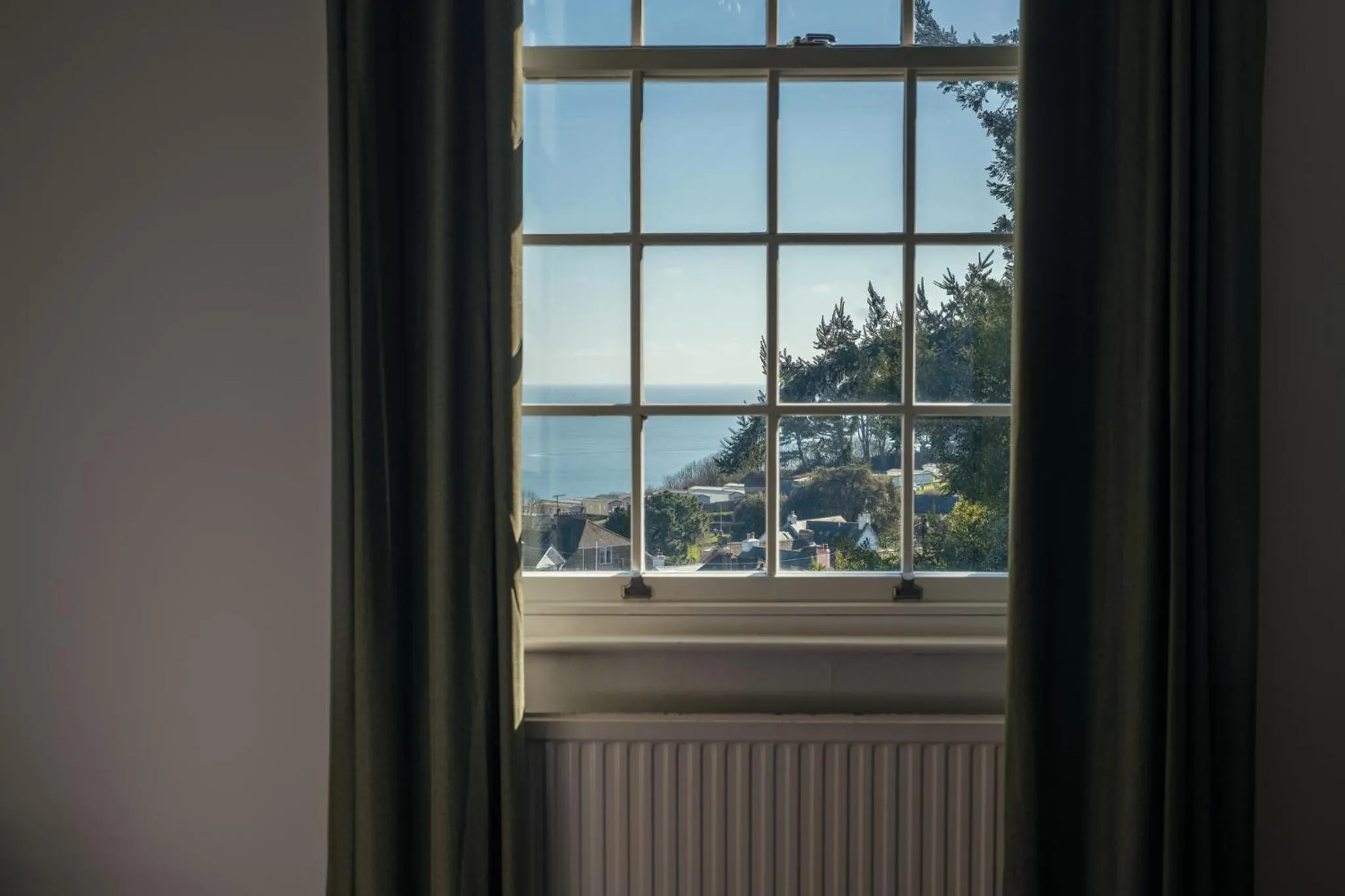 Sea view in Stoke Lodge Hotel