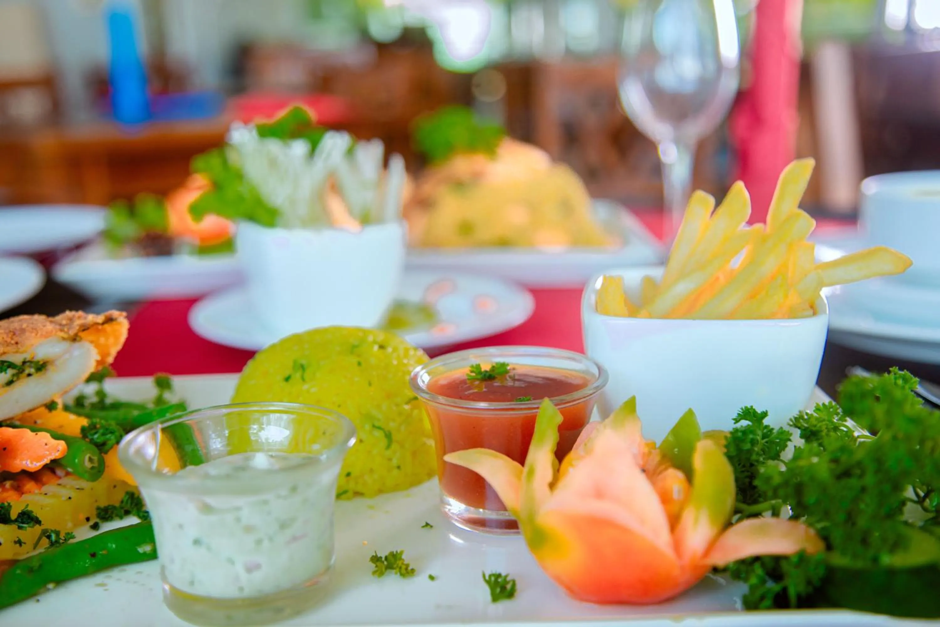 Food in Lake Wind Resort