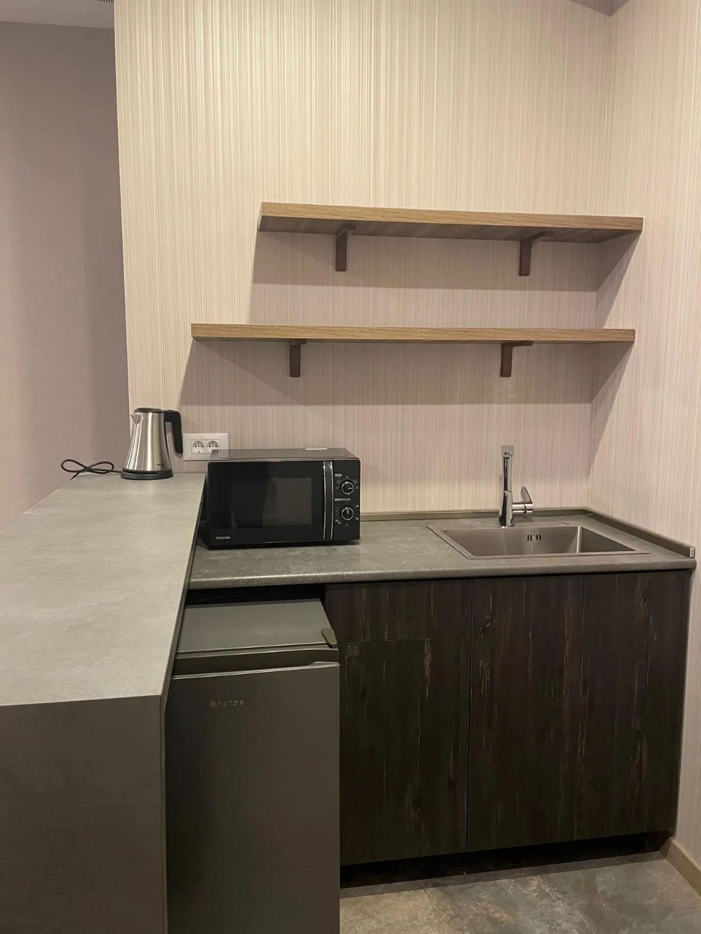 Kitchen or kitchenette in Park Avenue Hotel Yerevan
