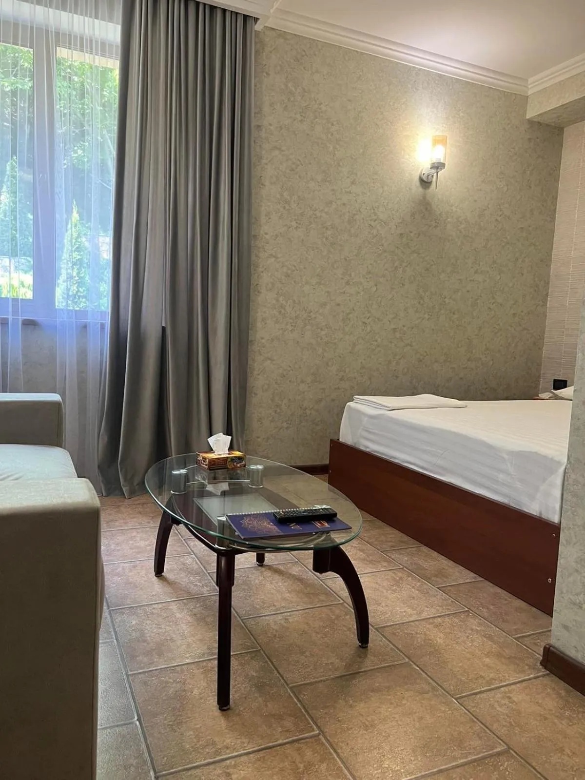 Bed in Park Avenue Hotel Yerevan