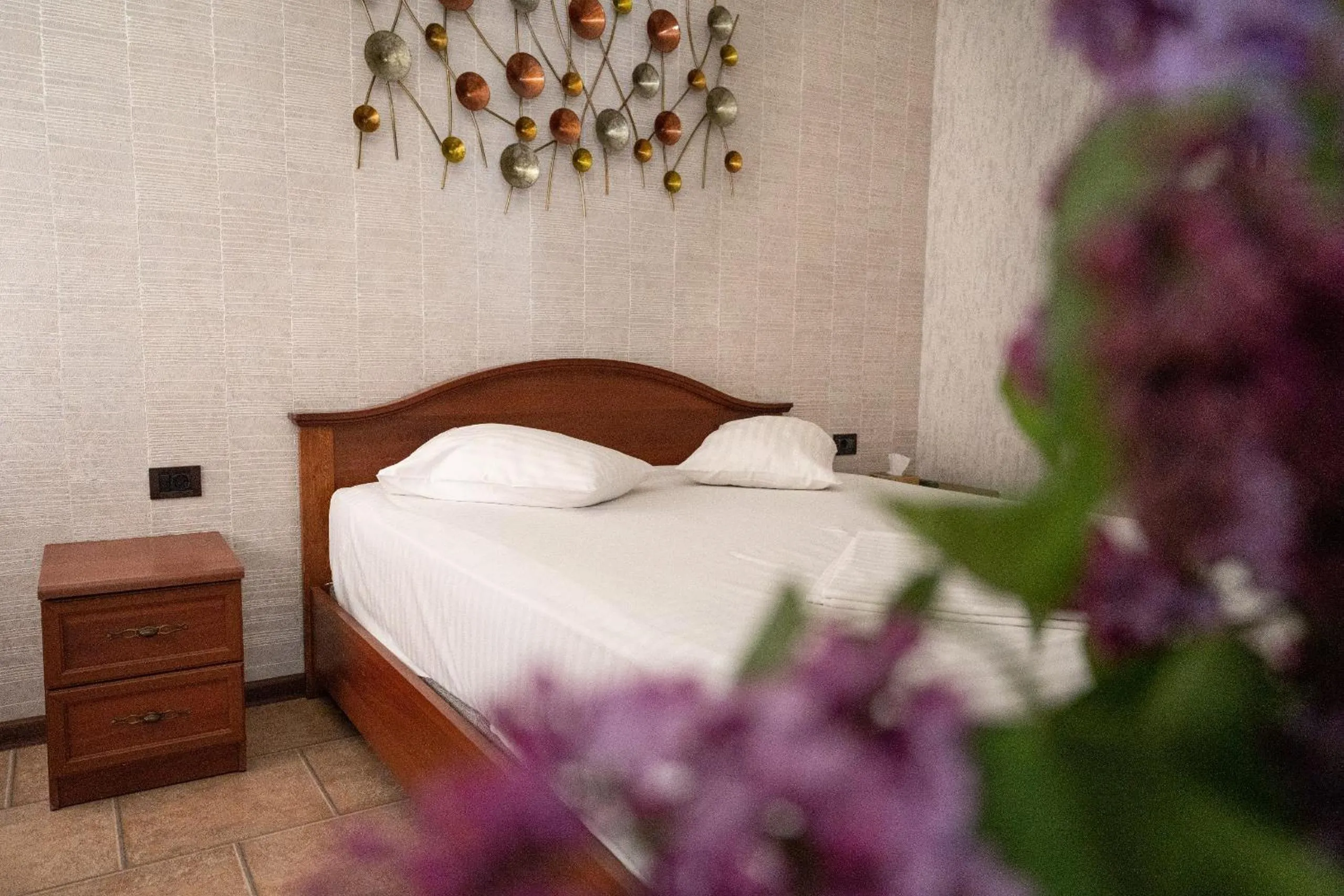 Bed in Park Avenue Hotel Yerevan