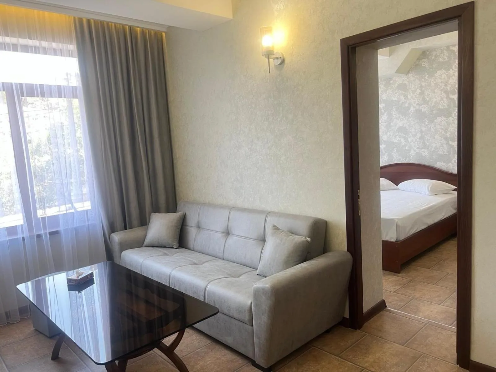 Bed in Park Avenue Hotel Yerevan