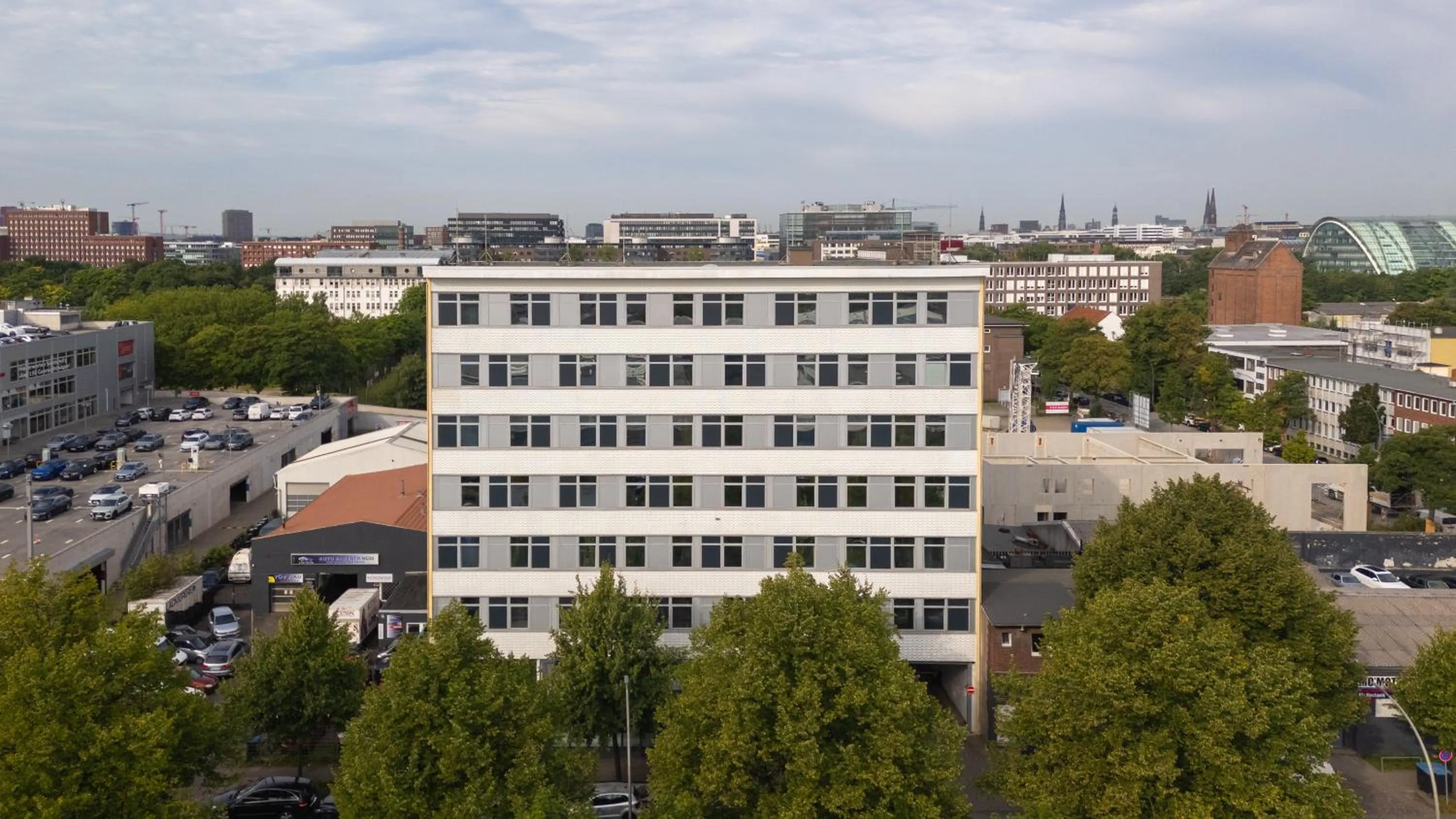 Property building in BO Hotel Hamburg