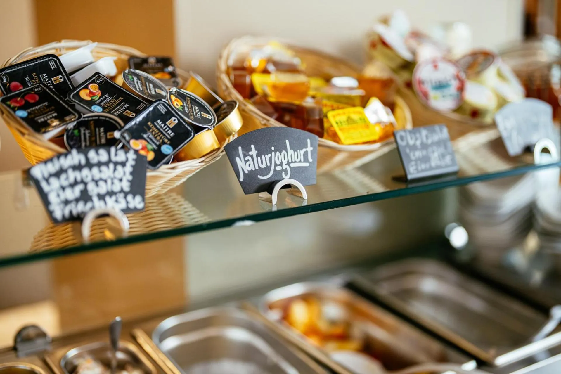 Continental breakfast in BO Hotel Hamburg