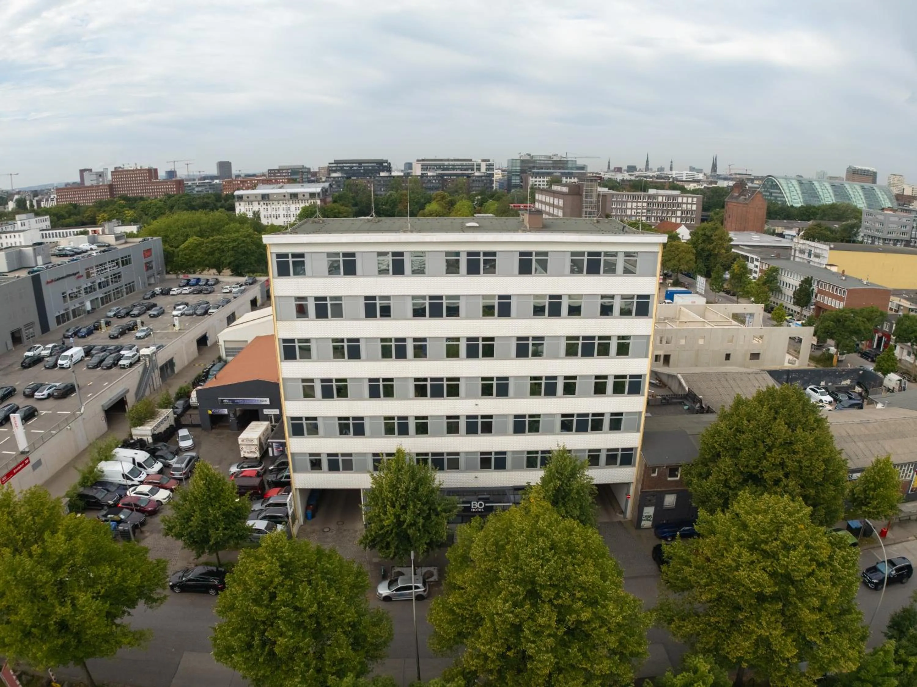 Property building in BO Hotel Hamburg