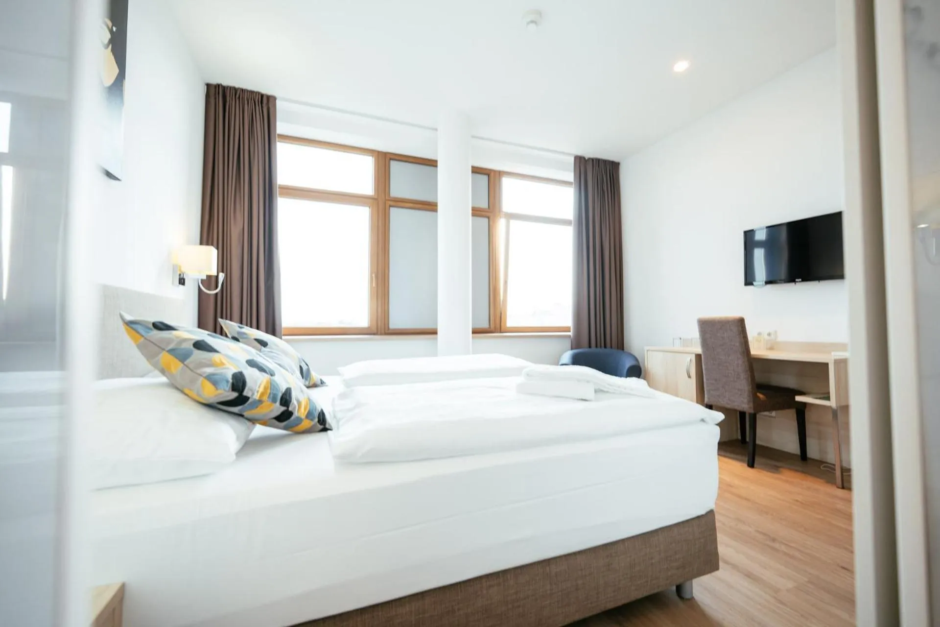 TV and multimedia, Bed in BO Hotel Hamburg