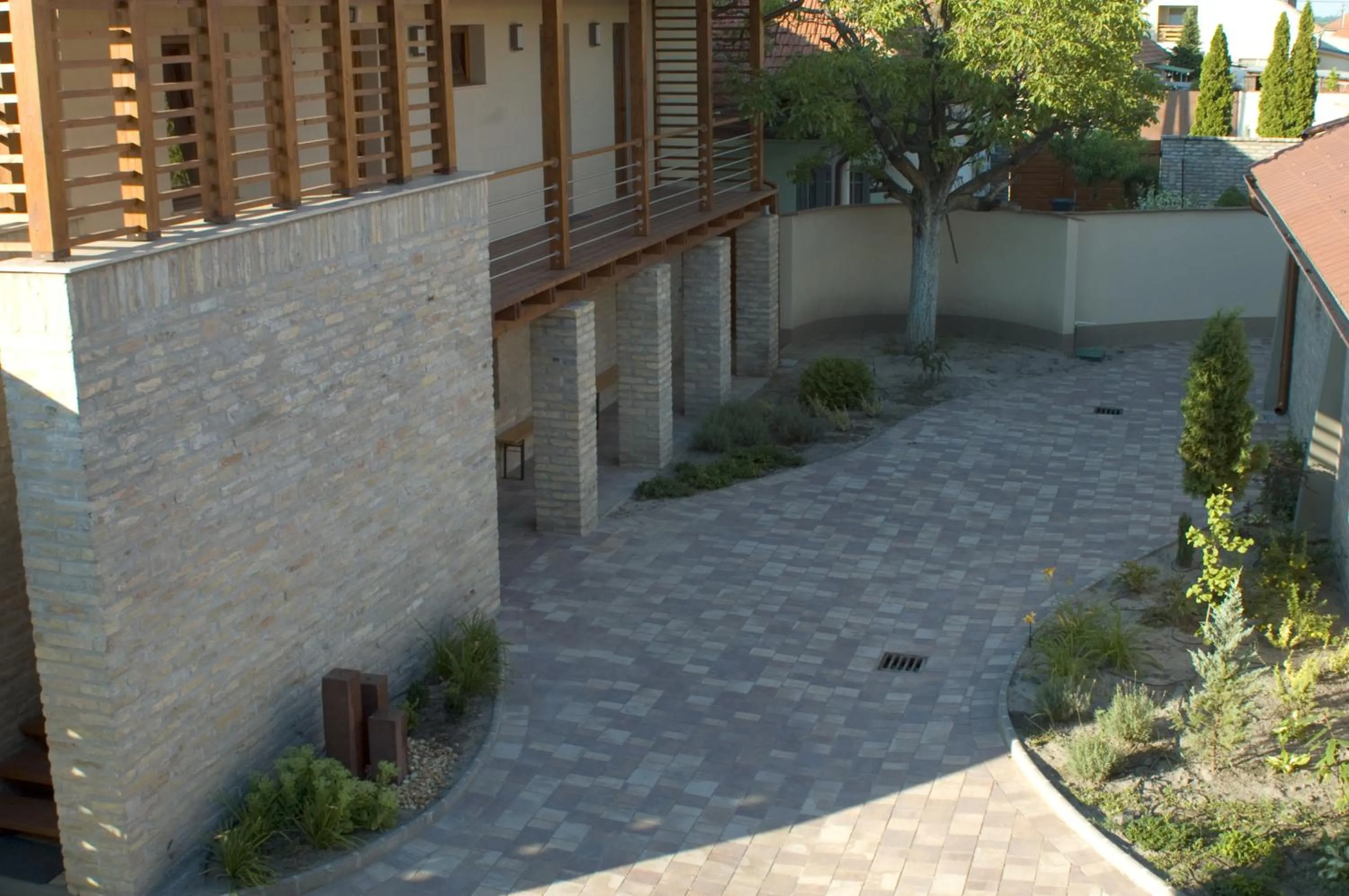 Garden in Frittmann Borház