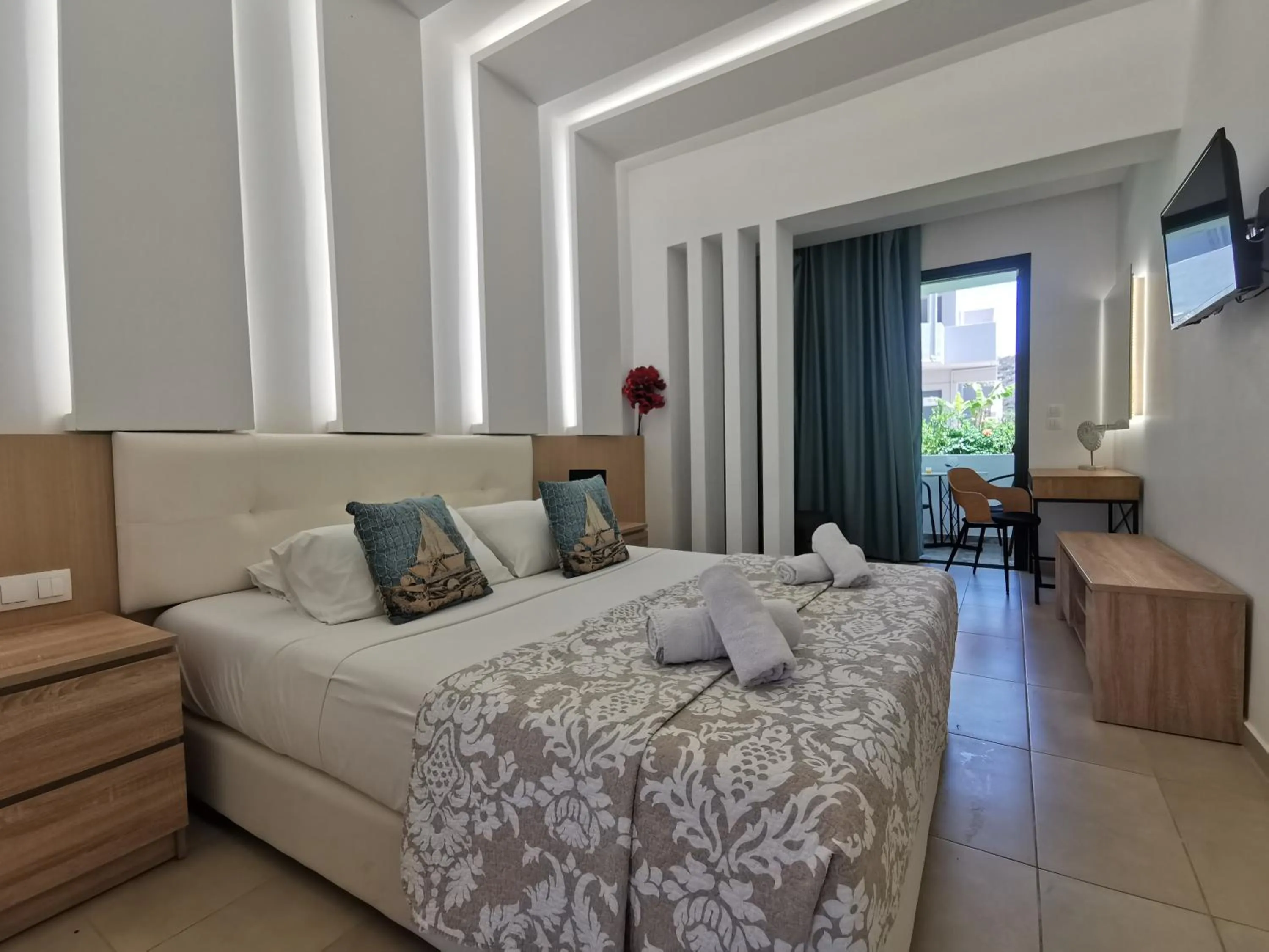 Bed in Artemis Studios