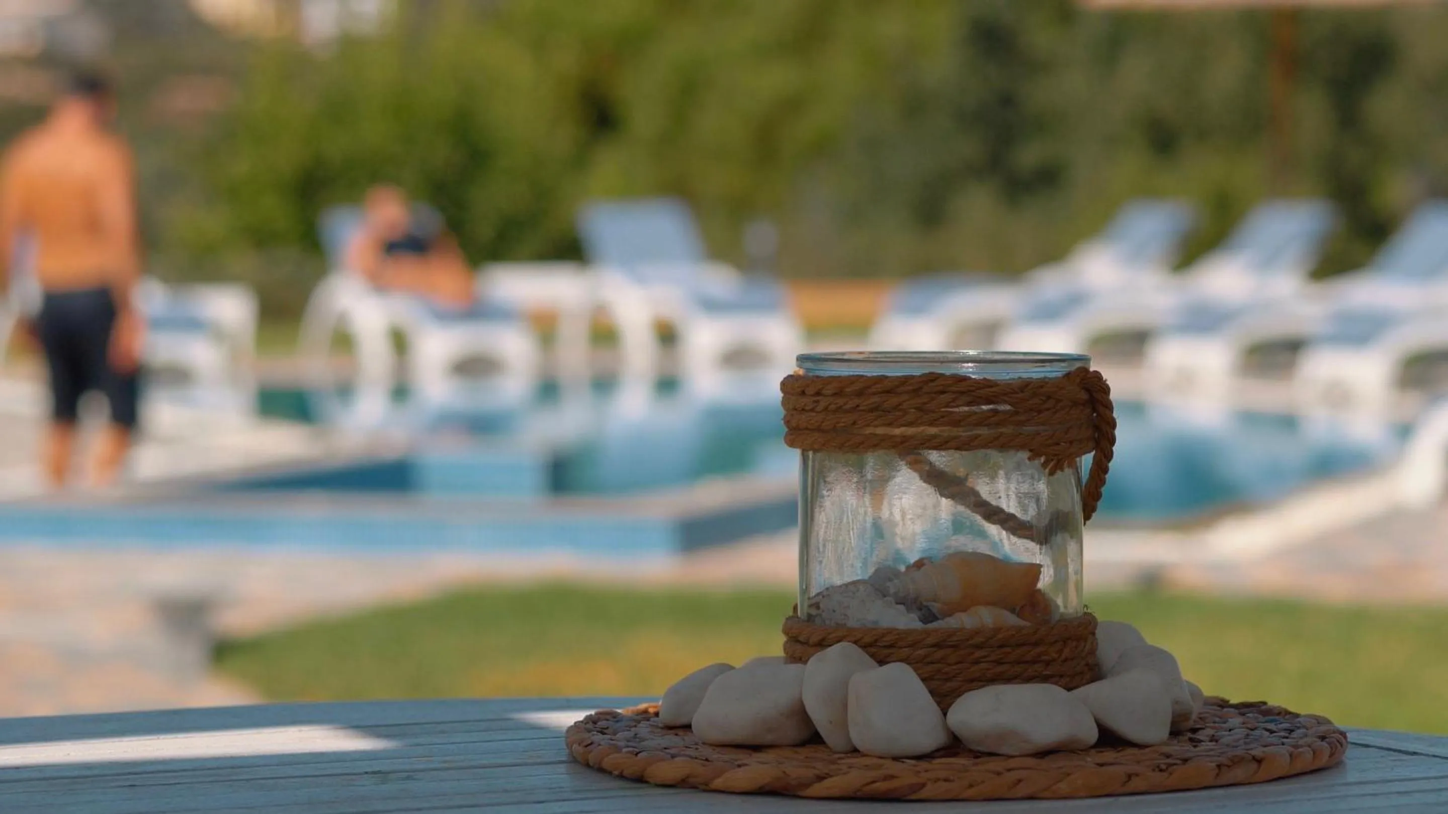 Decorative detail in Villa Artemis