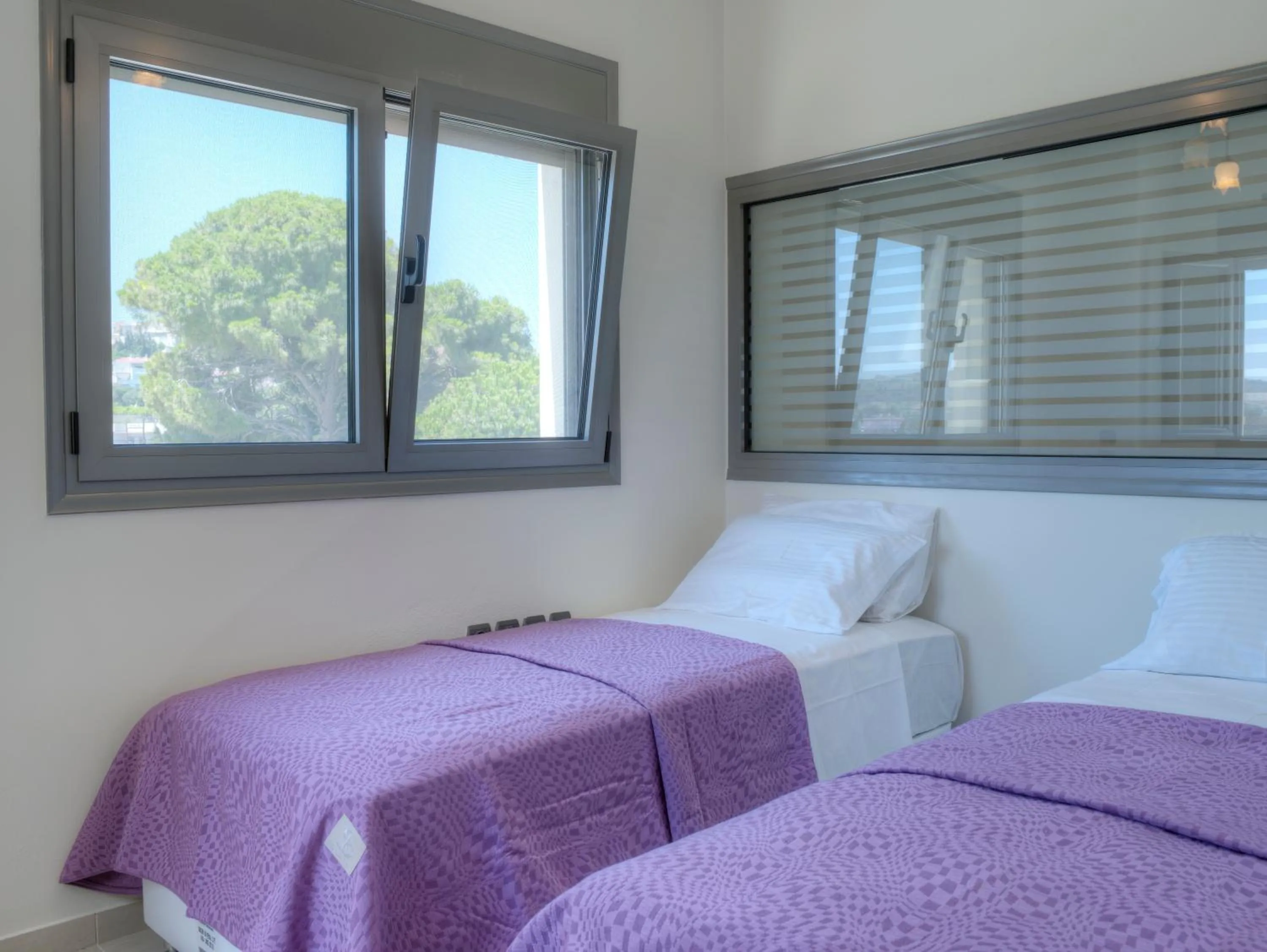 Bed in Villa Artemis
