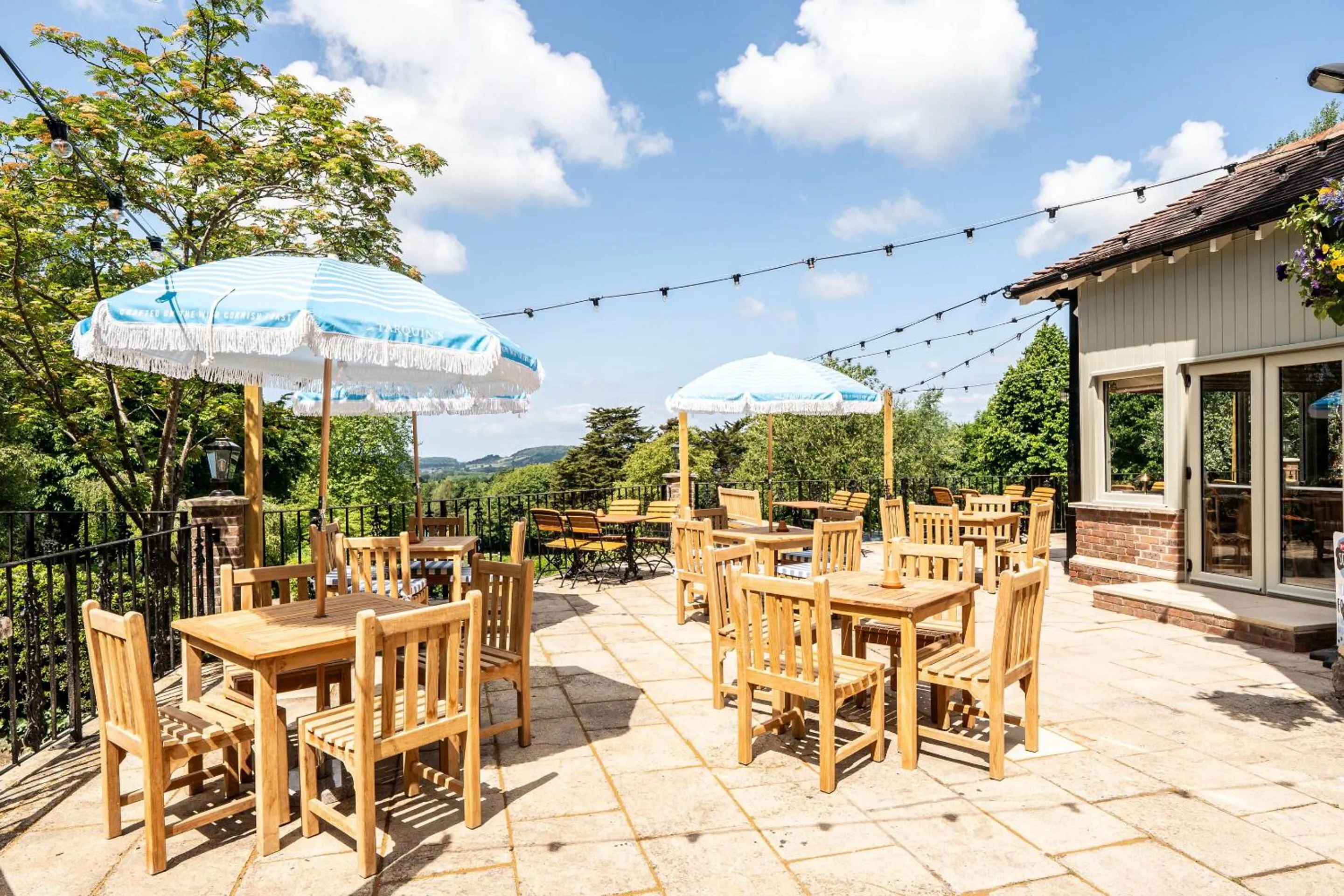 Garden in Sidcot Arms