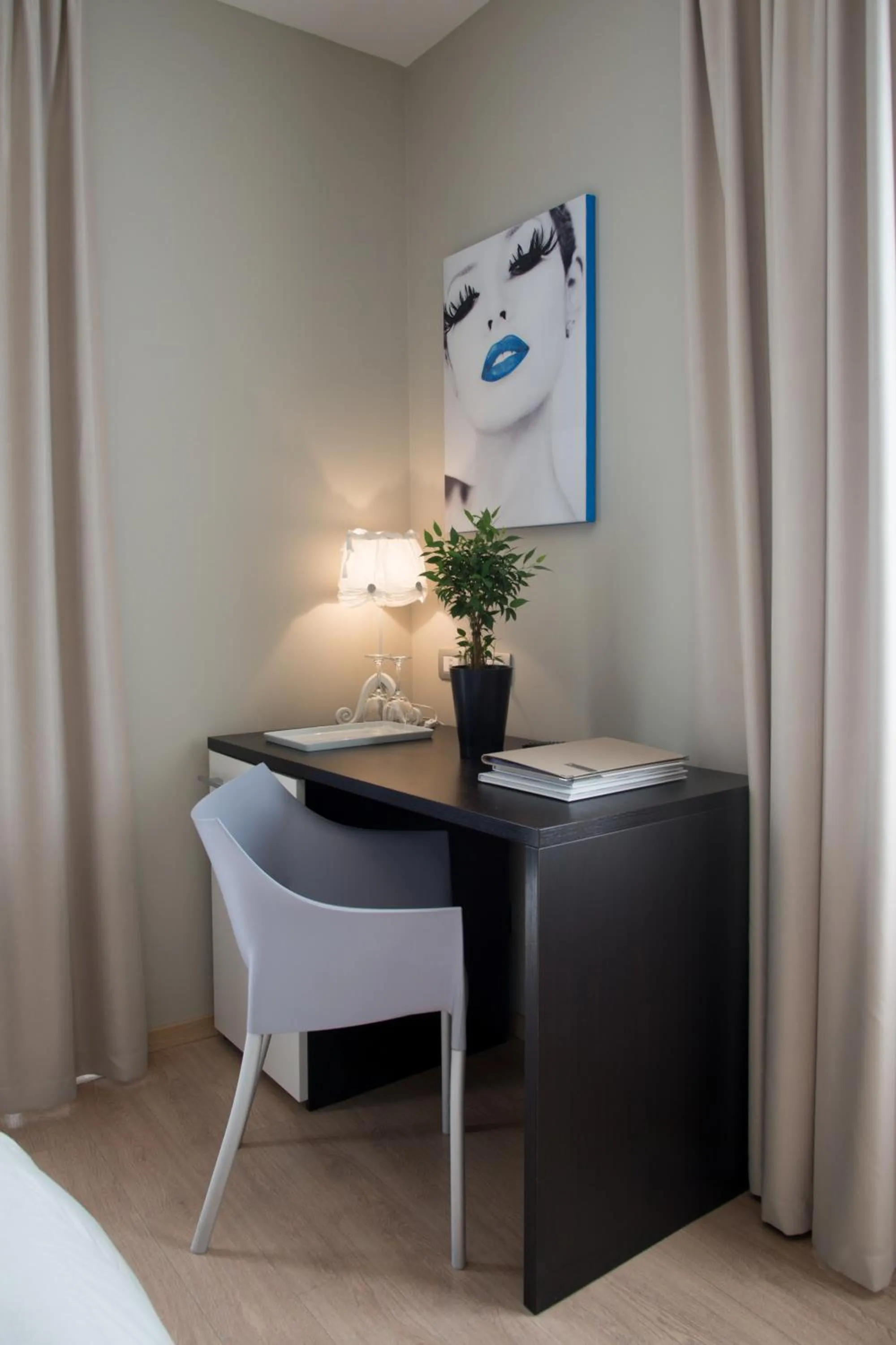 Decorative detail, Bed in Berghotel