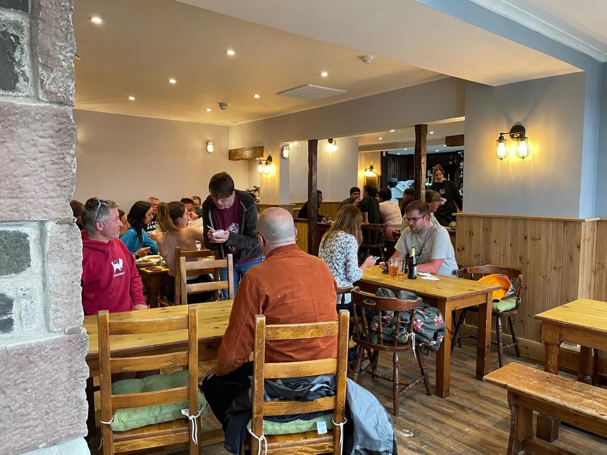 Restaurant/places to eat in Saucy Mary's Hostel