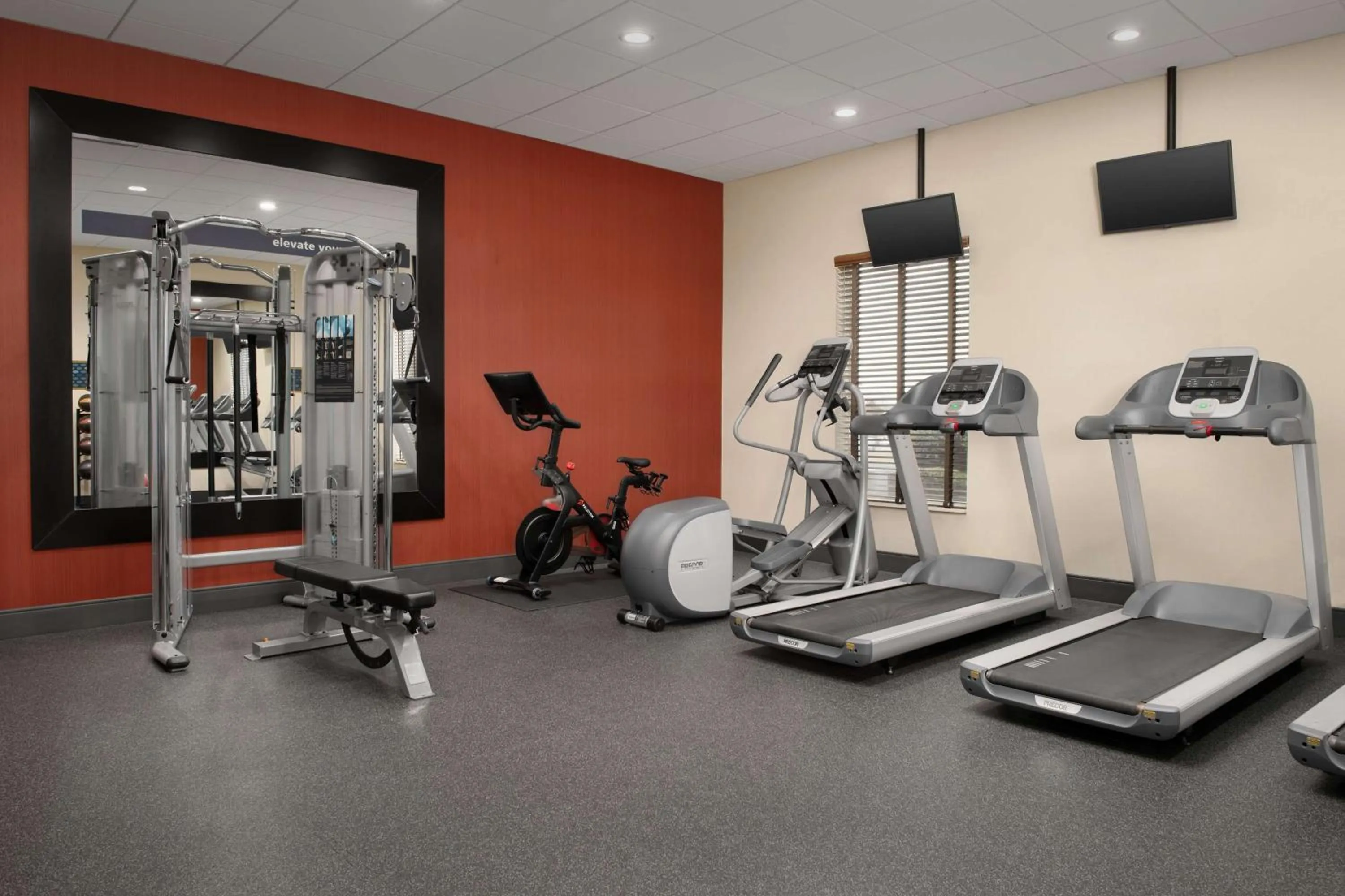 Fitness centre/facilities in Hampton Inn & Suites Orangeburg, SC
