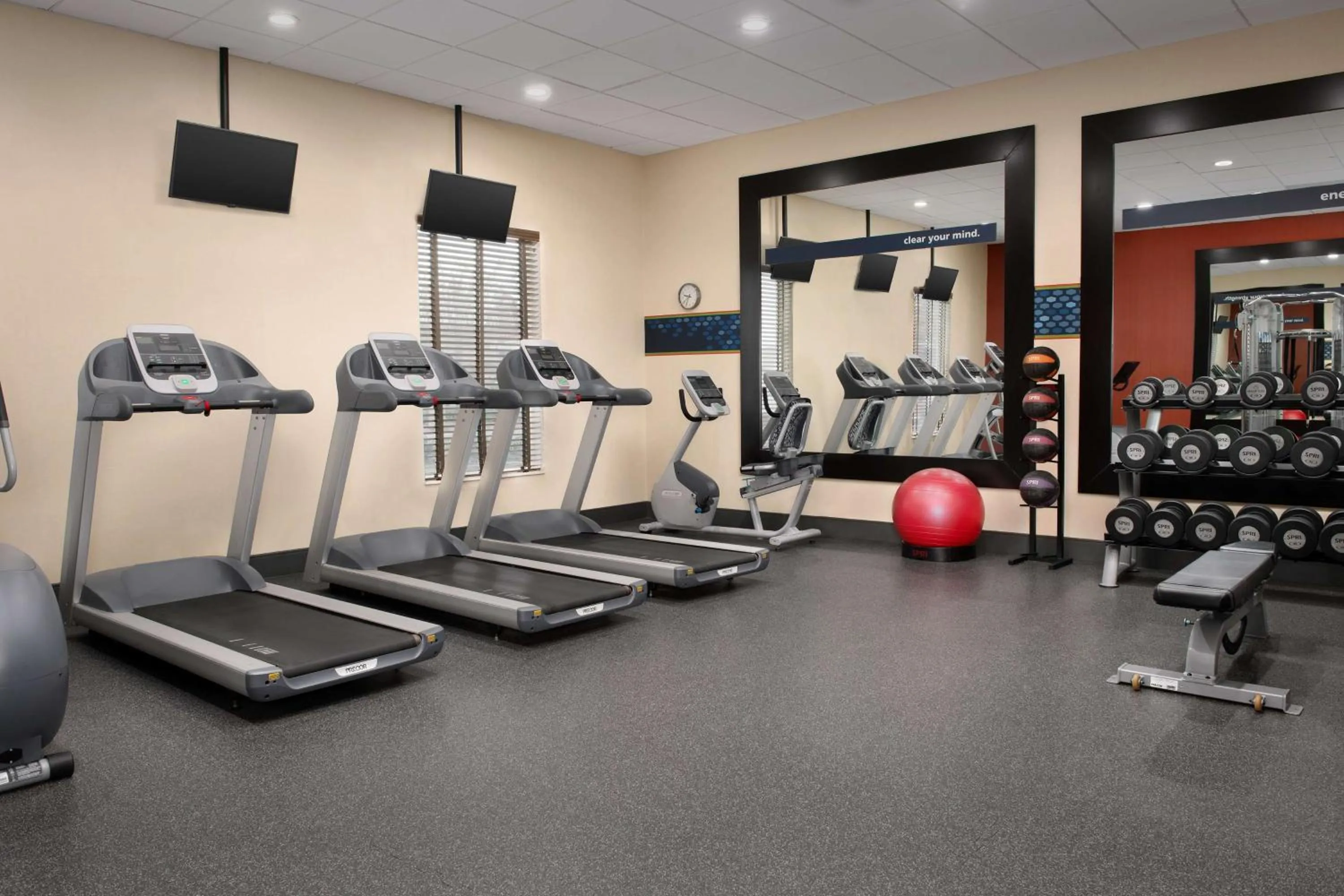 Fitness centre/facilities in Hampton Inn & Suites Orangeburg, SC