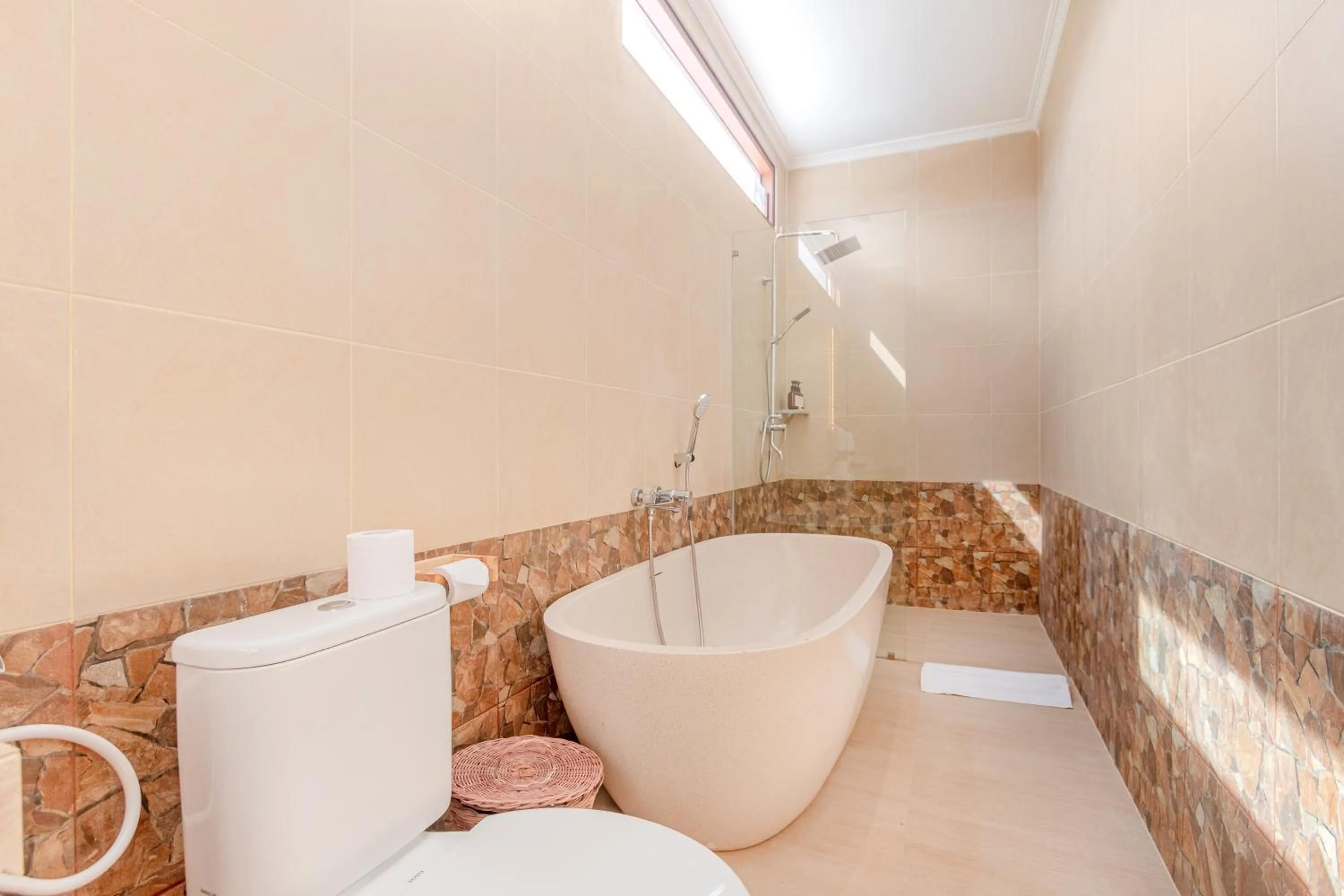 Bathroom in Anartha Resort Jimbaran By Kubu GWK