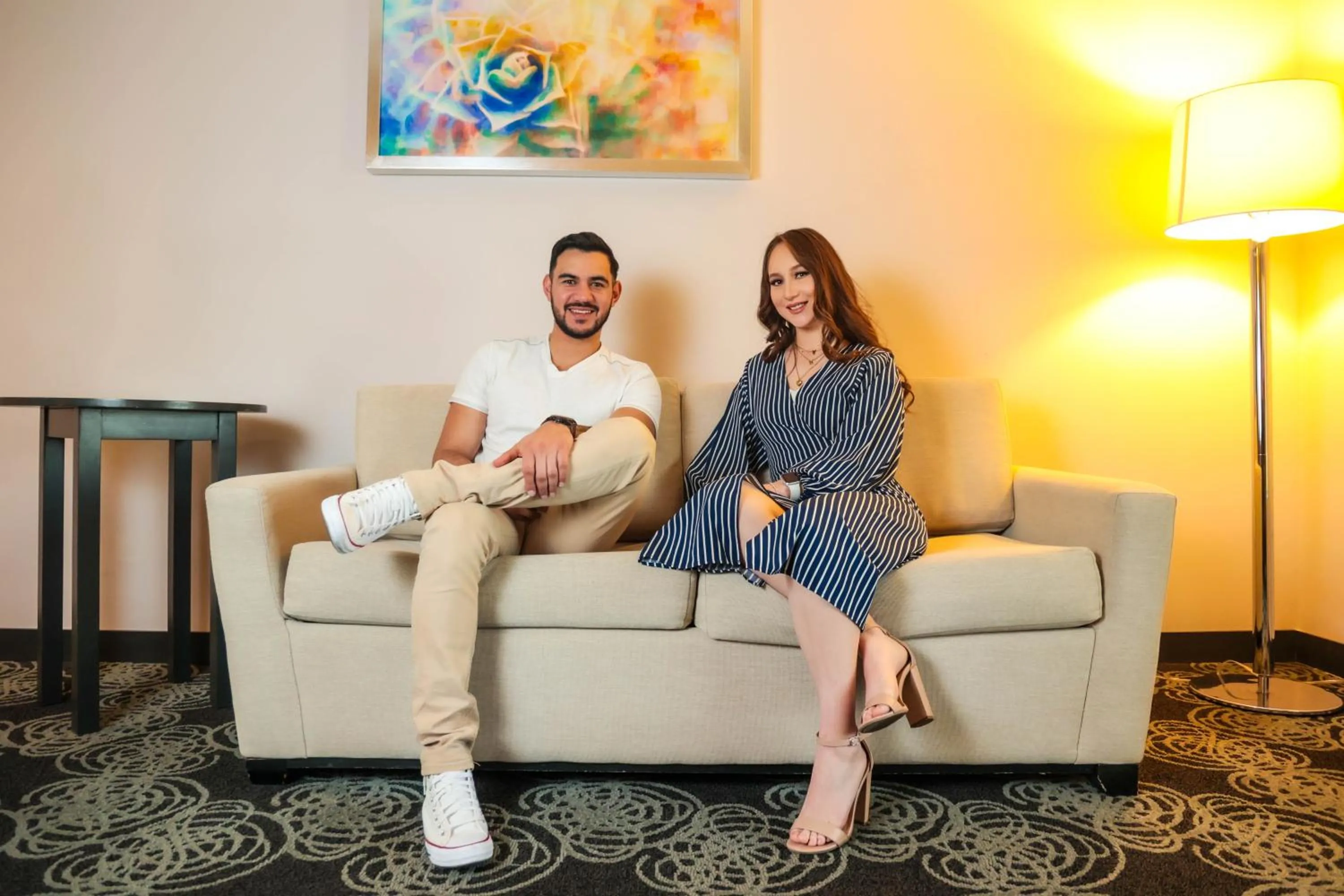 Living room in Hampton Inn Zacatecas