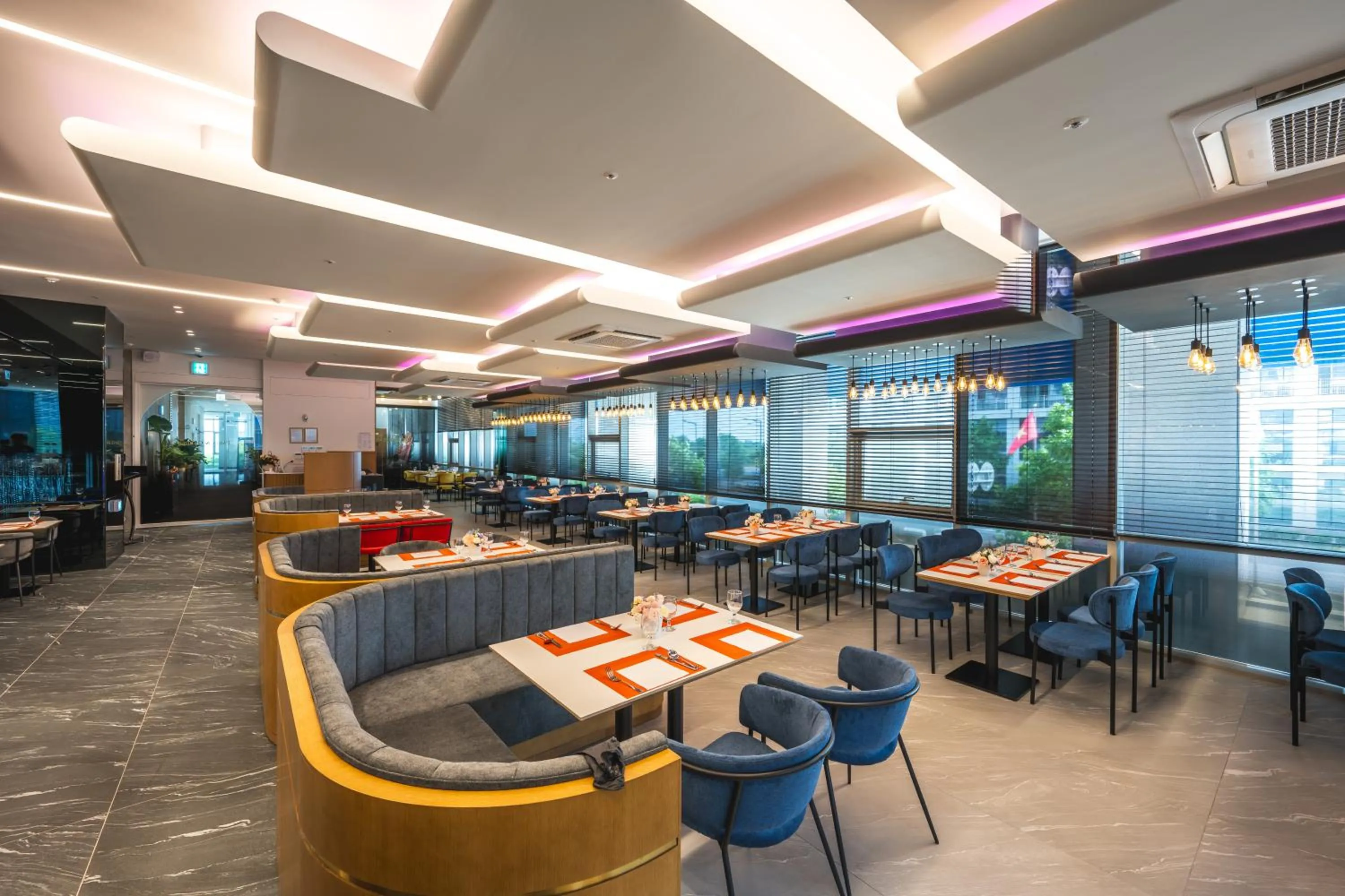 Buffet breakfast in Blue Ocean Hotel 3