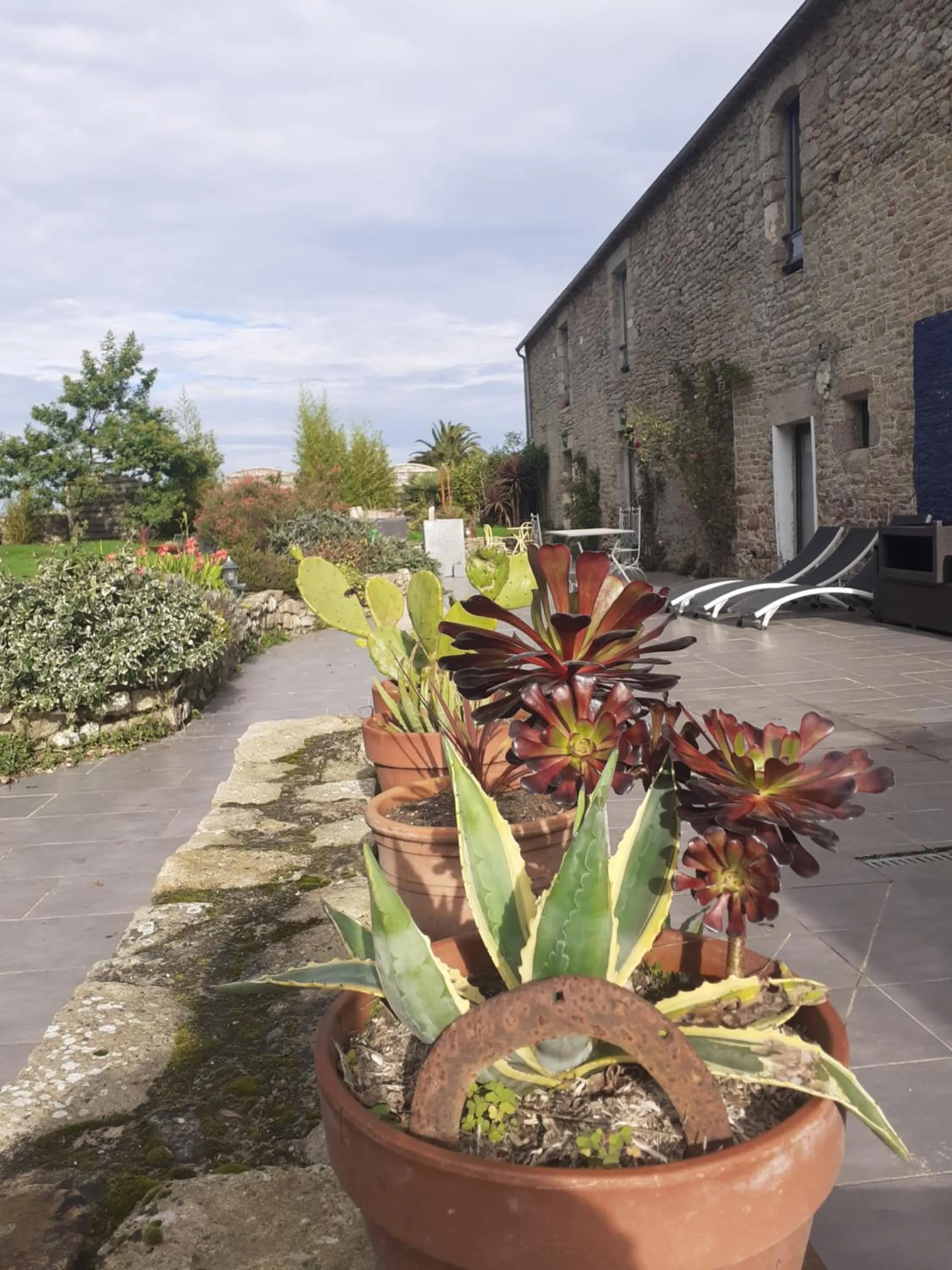 Patio in Retour aux Sources