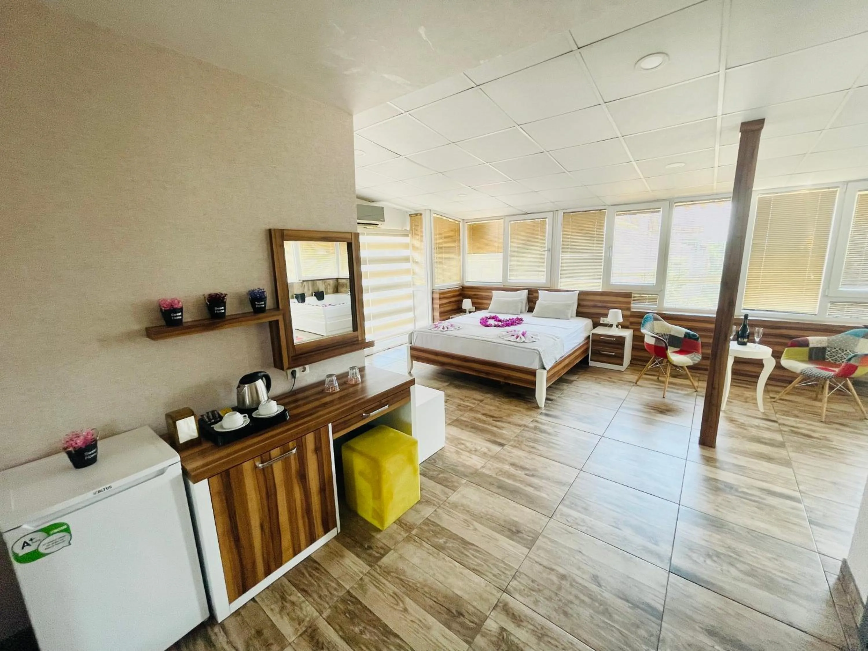 Bed in Ale Park Hotel Apartments