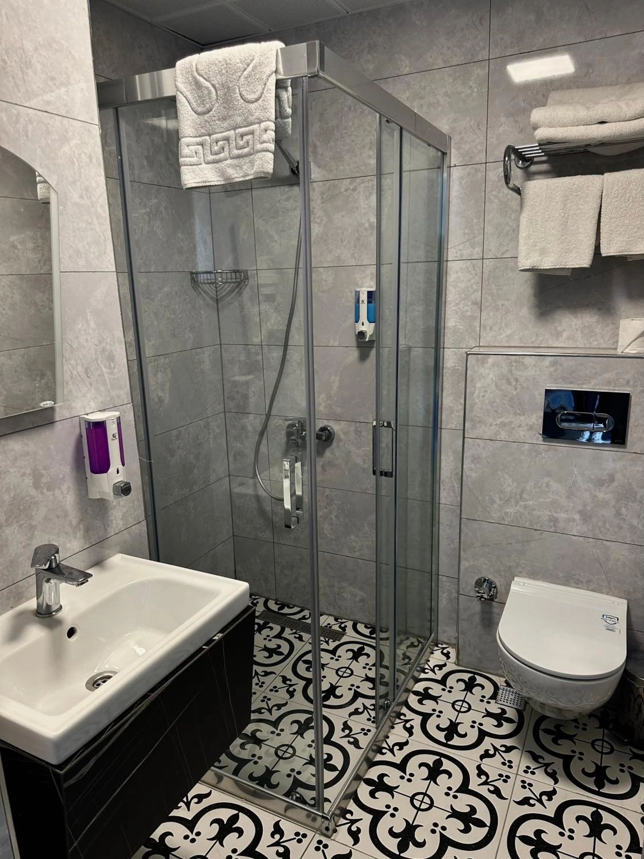 Toilet in Ale Park Hotel Apartments