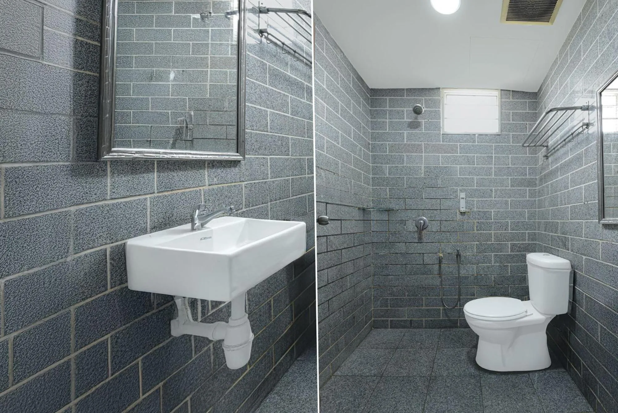 Bathroom in Hotel O Hotel Hamilas