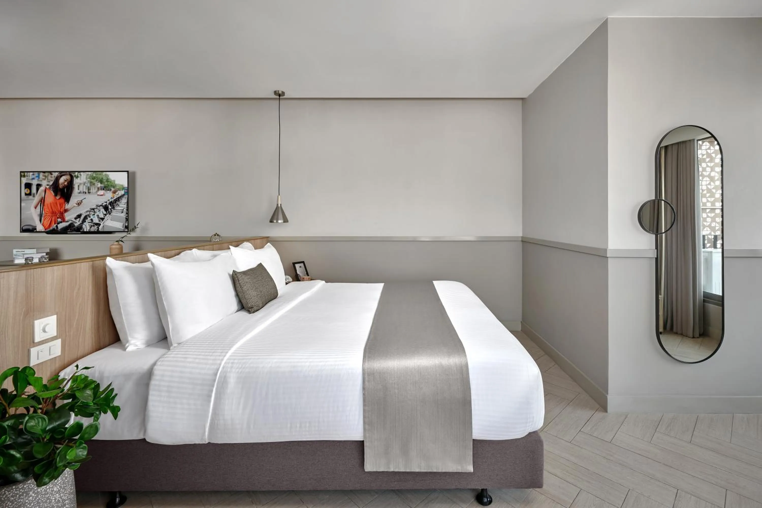 Bed in Somerset Sukhumvit 71 Bangkok