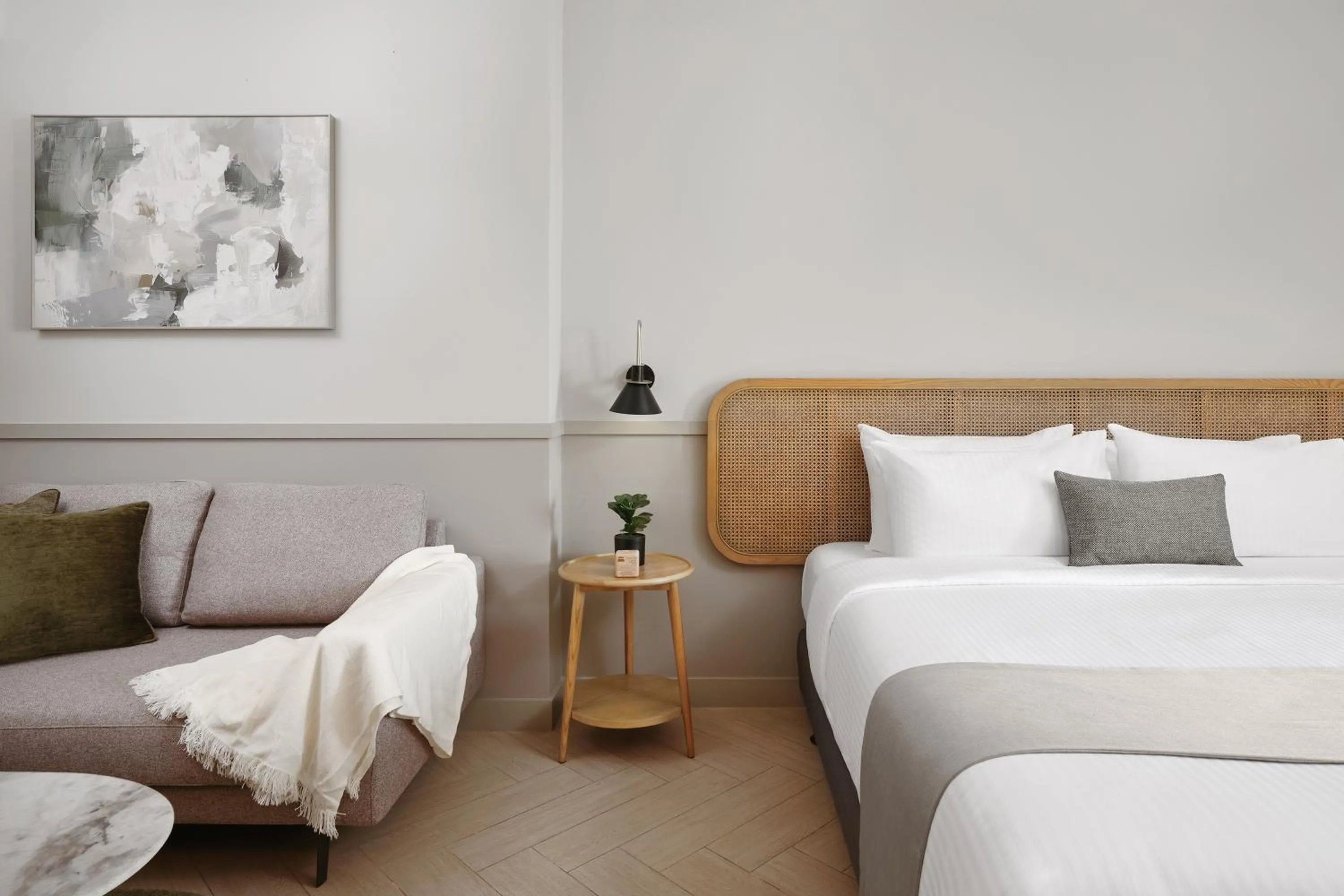 Bed in Somerset Sukhumvit 71 Bangkok