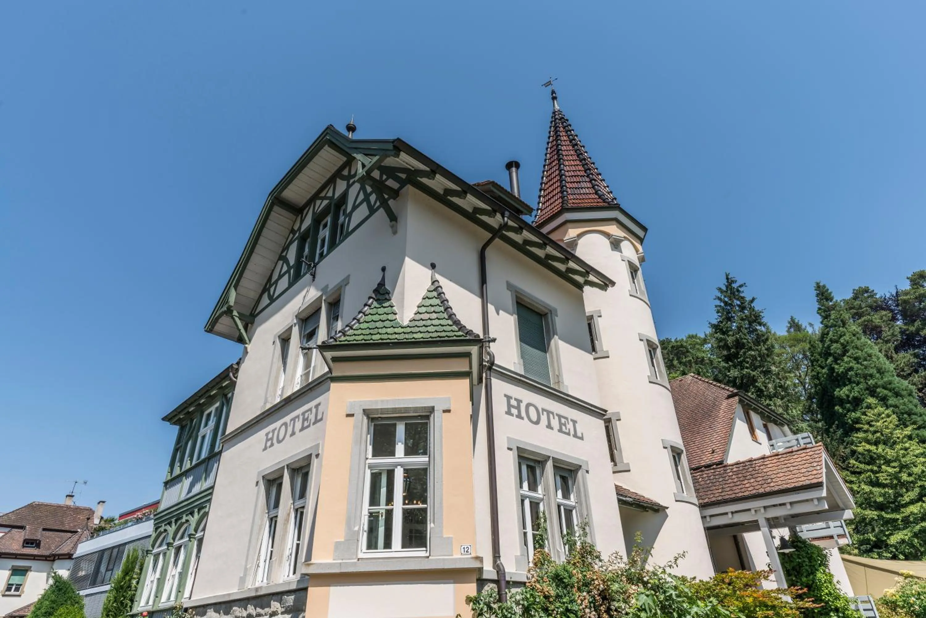Property building in Hotel Garni Villa Rosengarten