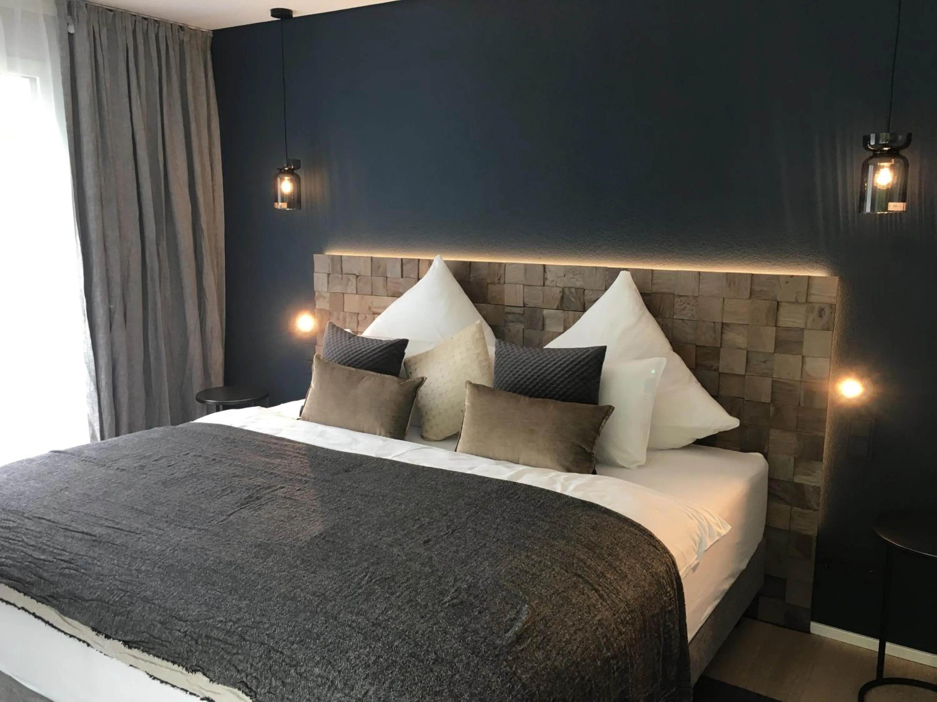 Bed in Hotel Garni Villa Rosengarten