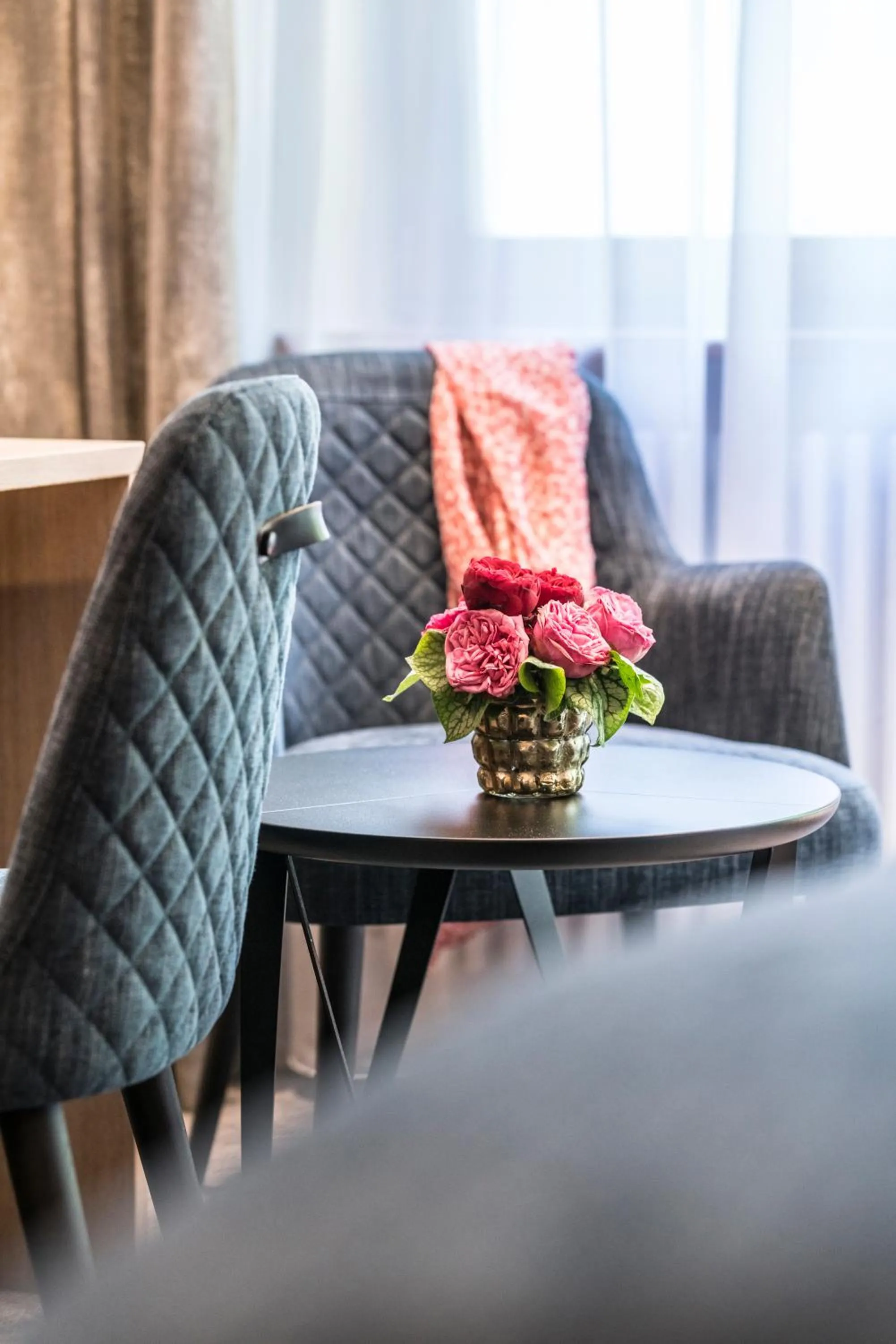 Seating area in Hotel Garni Villa Rosengarten