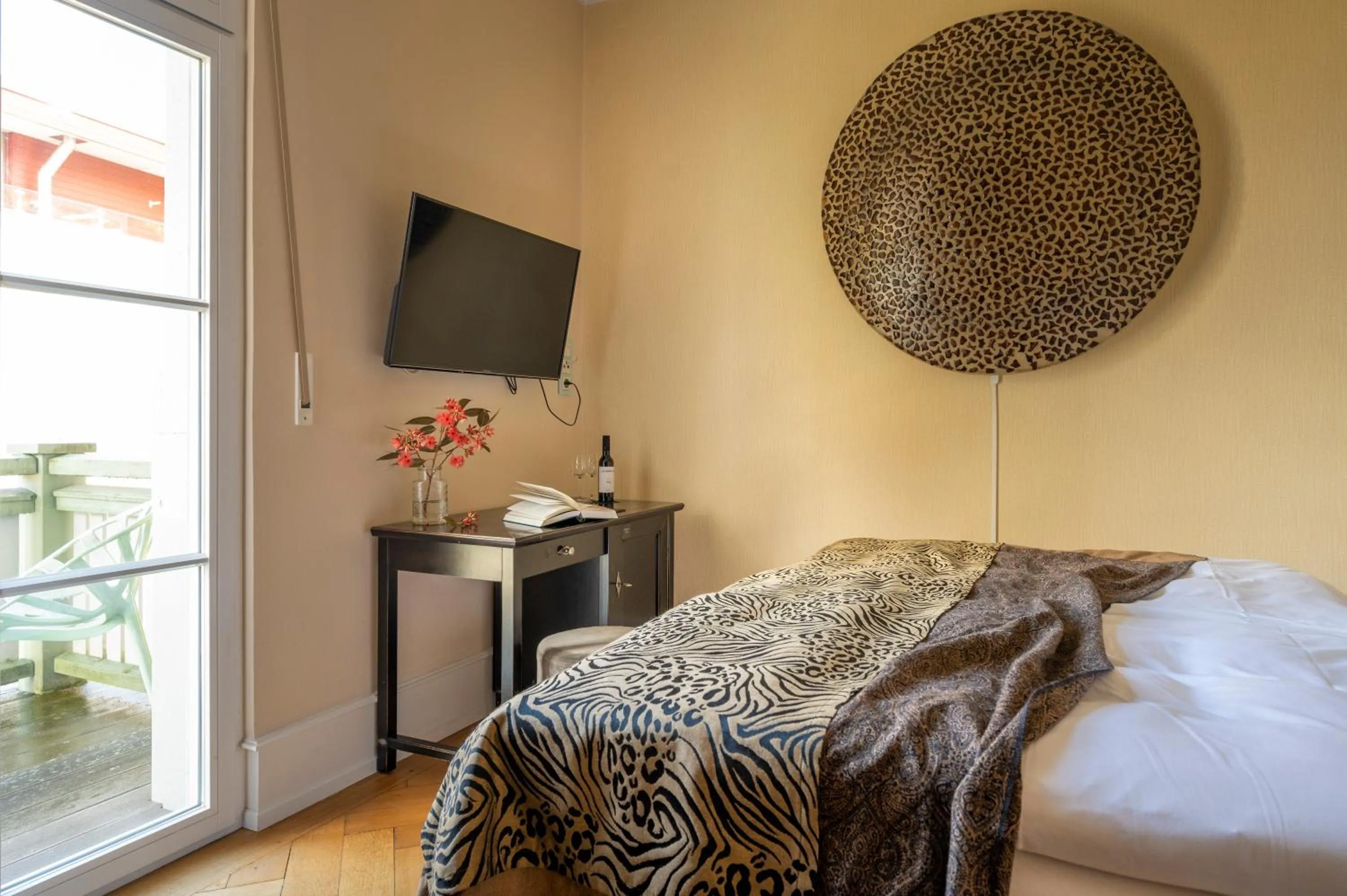 Bed in Hotel Garni Villa Rosengarten