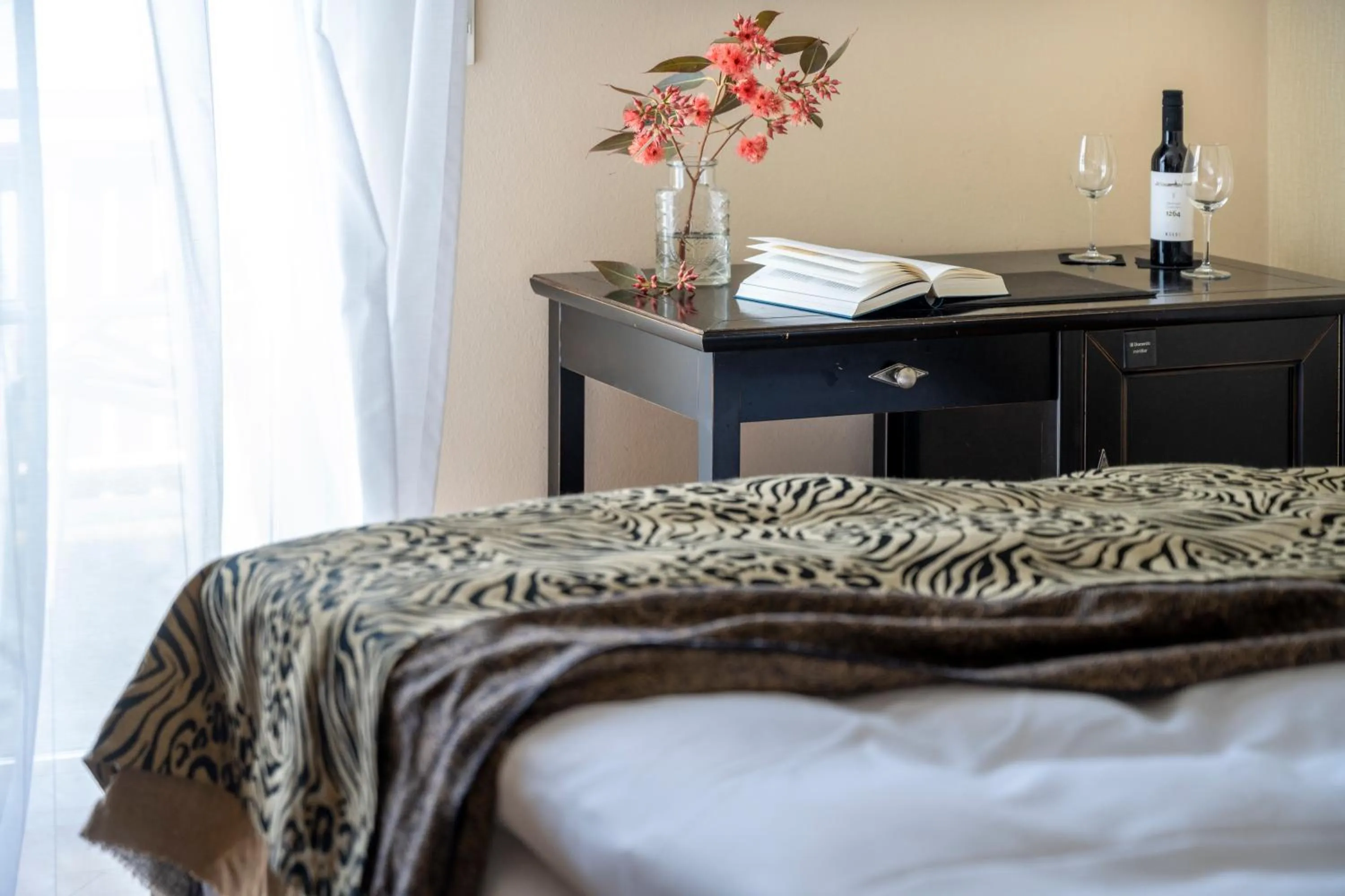 Bed in Hotel Garni Villa Rosengarten