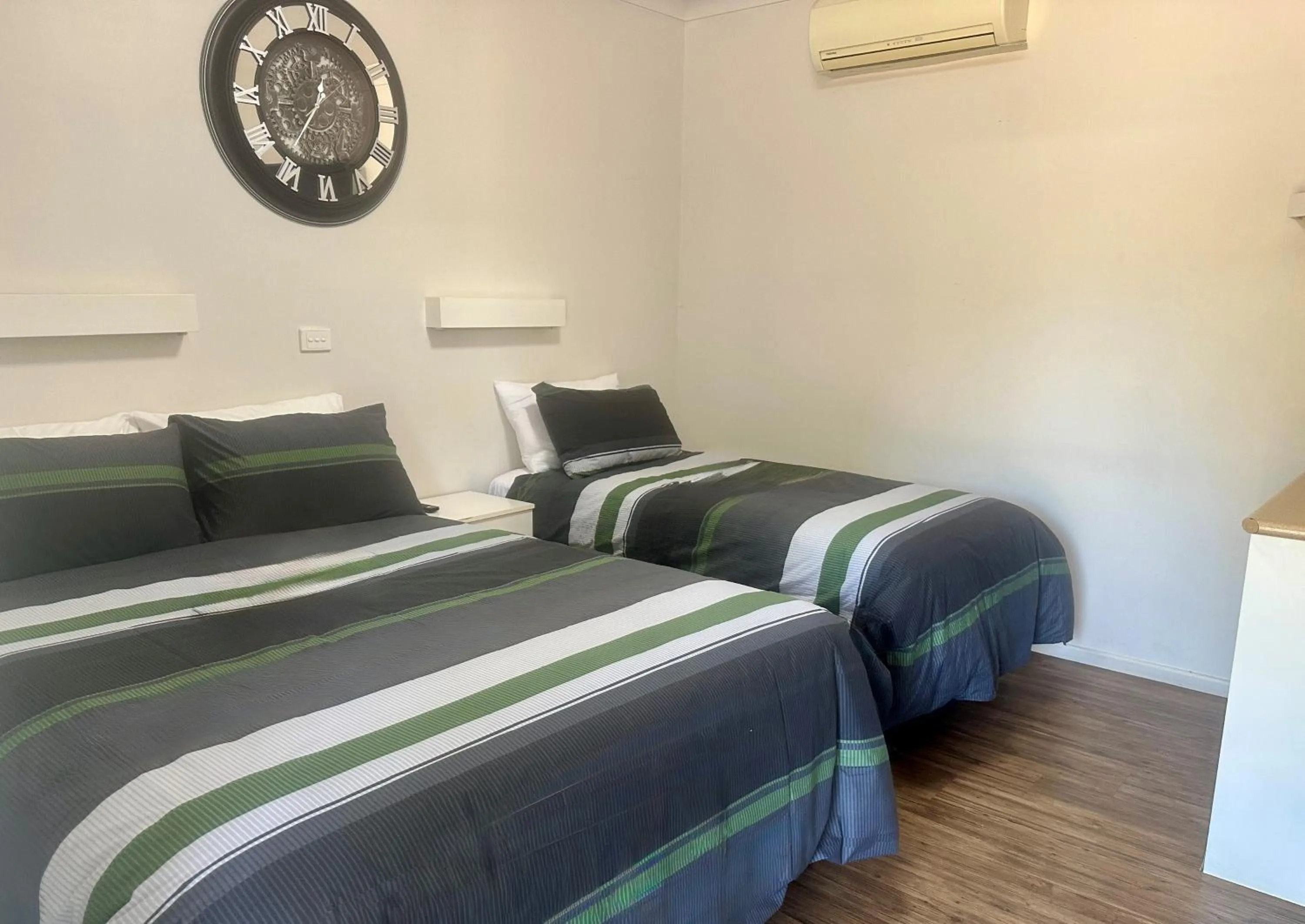 Bed in Cattle Camp Hotel