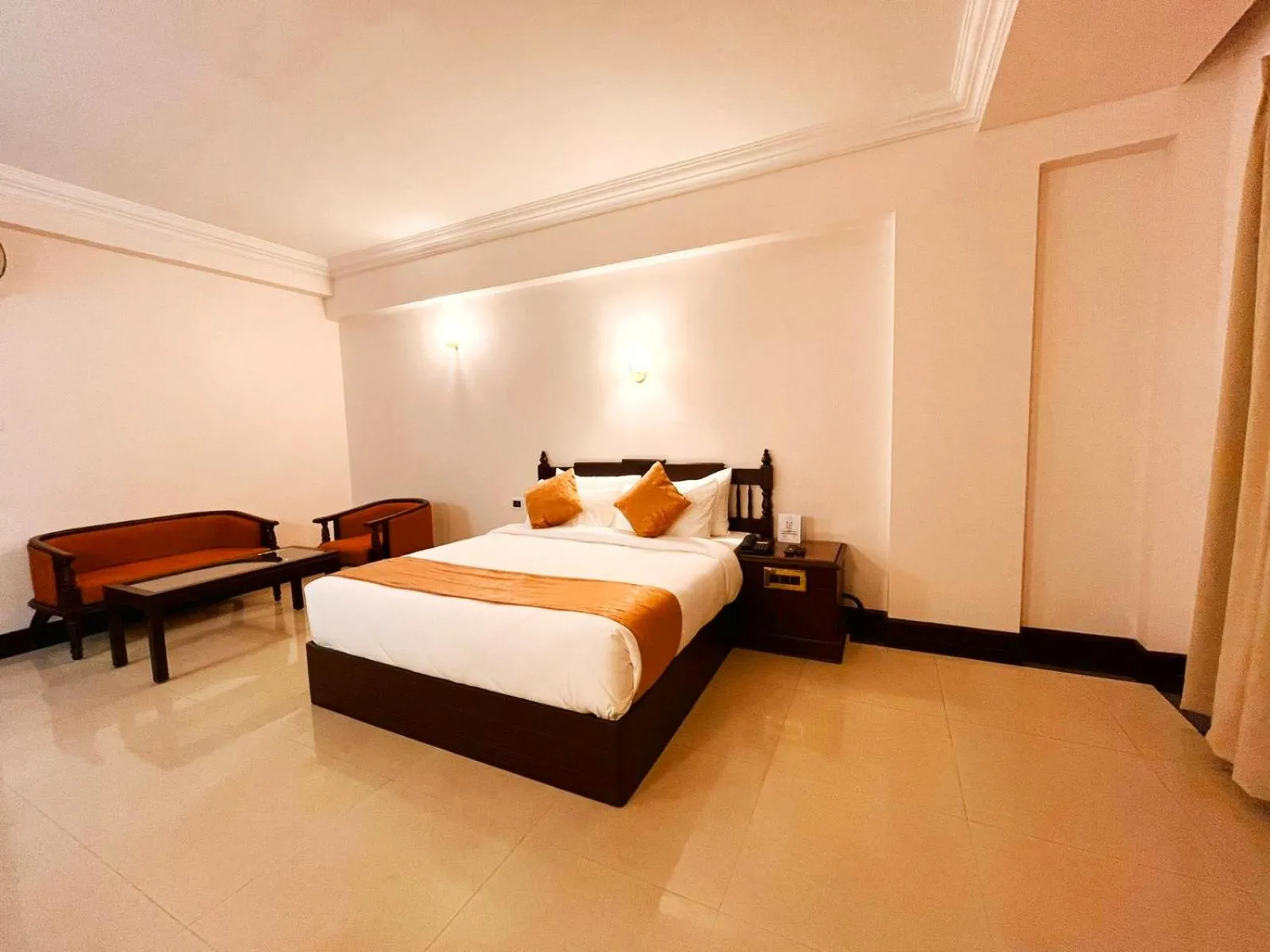 Bedroom, Bed in Hyson heritage calicut