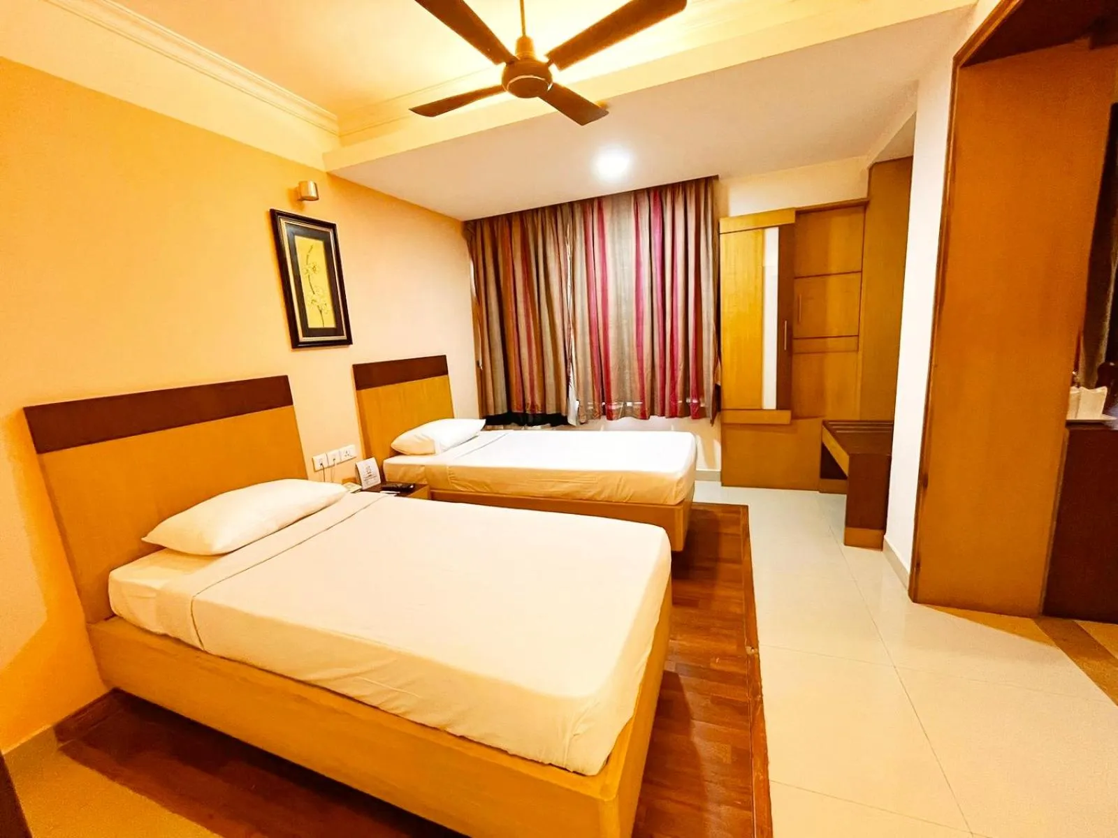 Bed in Hyson heritage calicut