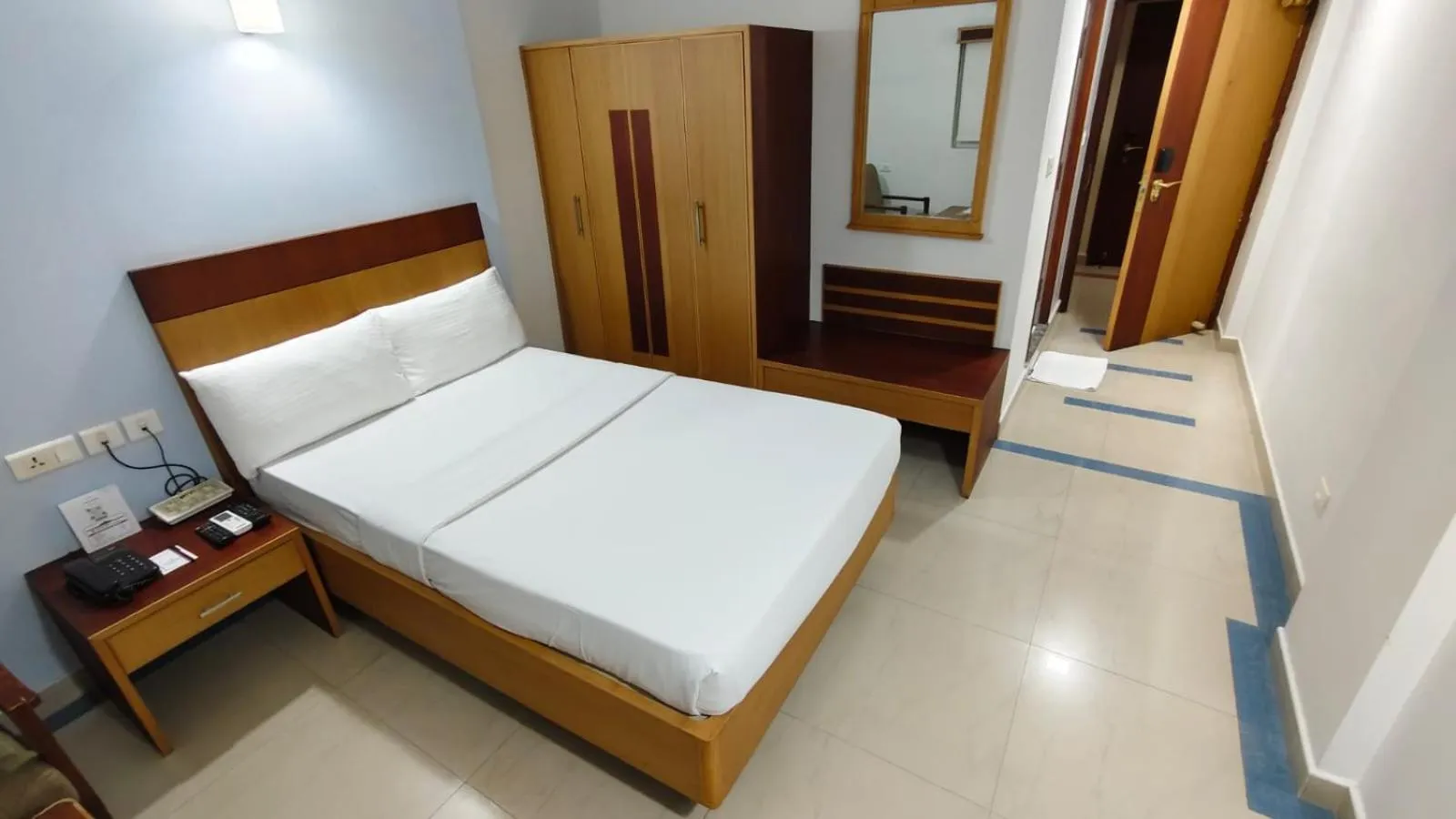 Bedroom, Bed in Hyson heritage calicut