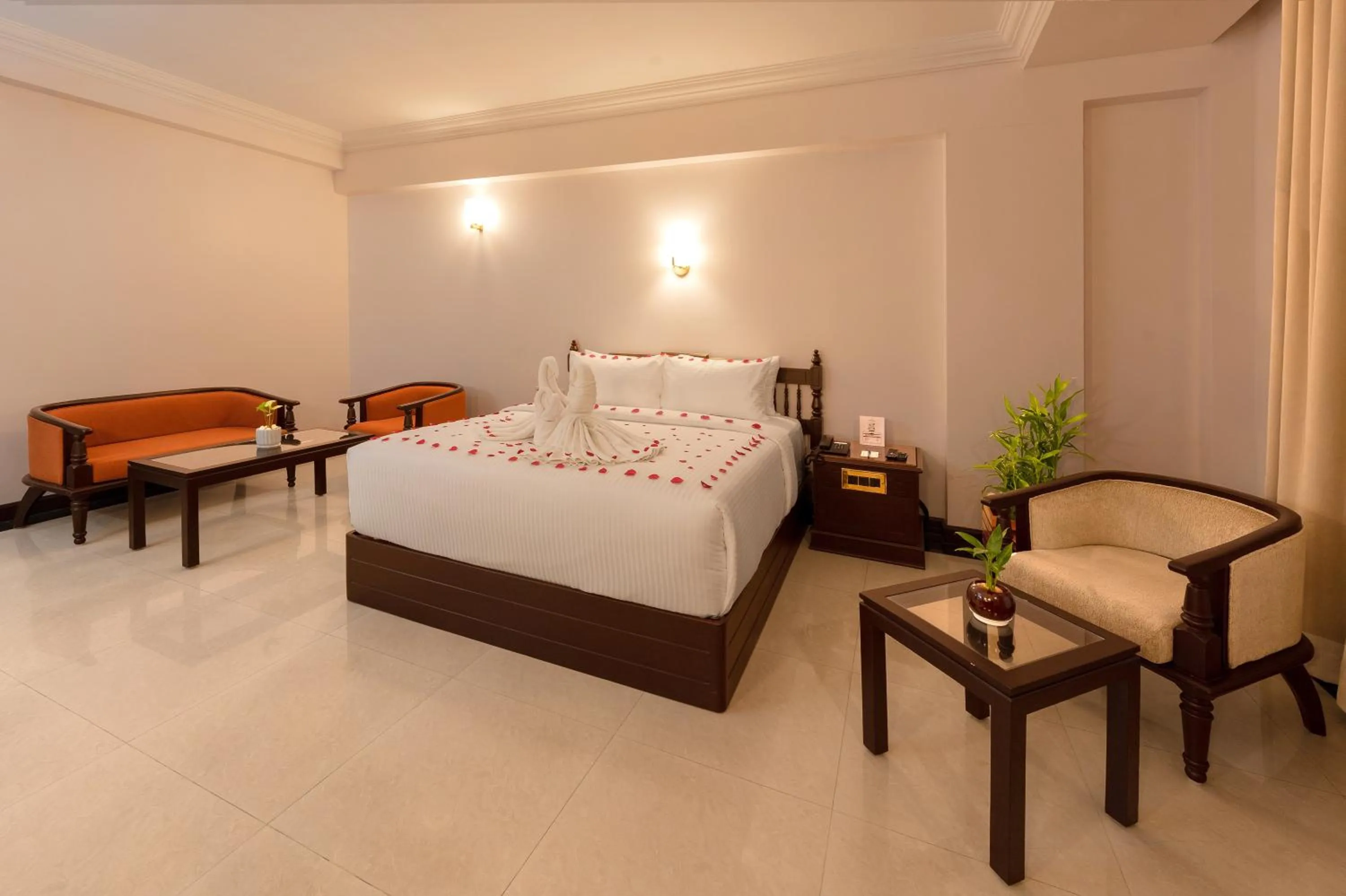 Bed in Hyson heritage calicut