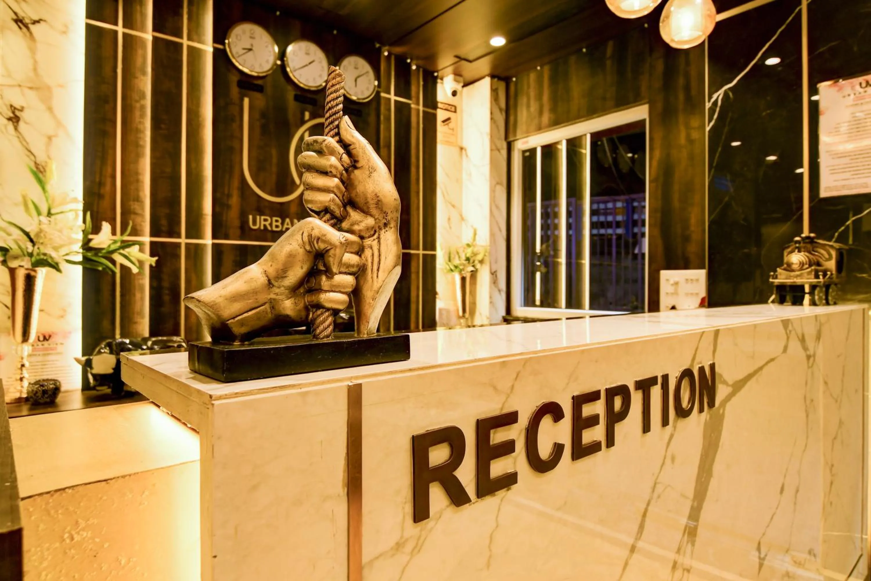 Lobby or reception in Urban Cliff A Boutique Hotel