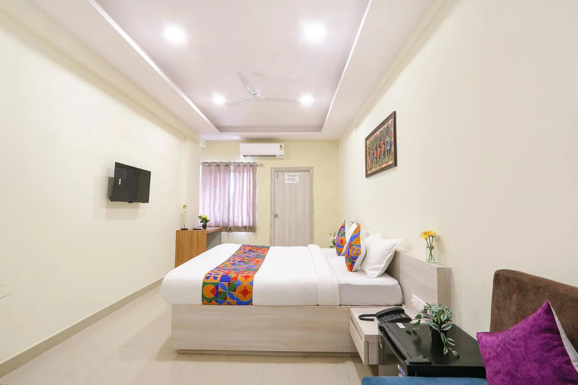 Bed in FabHotel Metro - Nr Secunderabad Railway Station