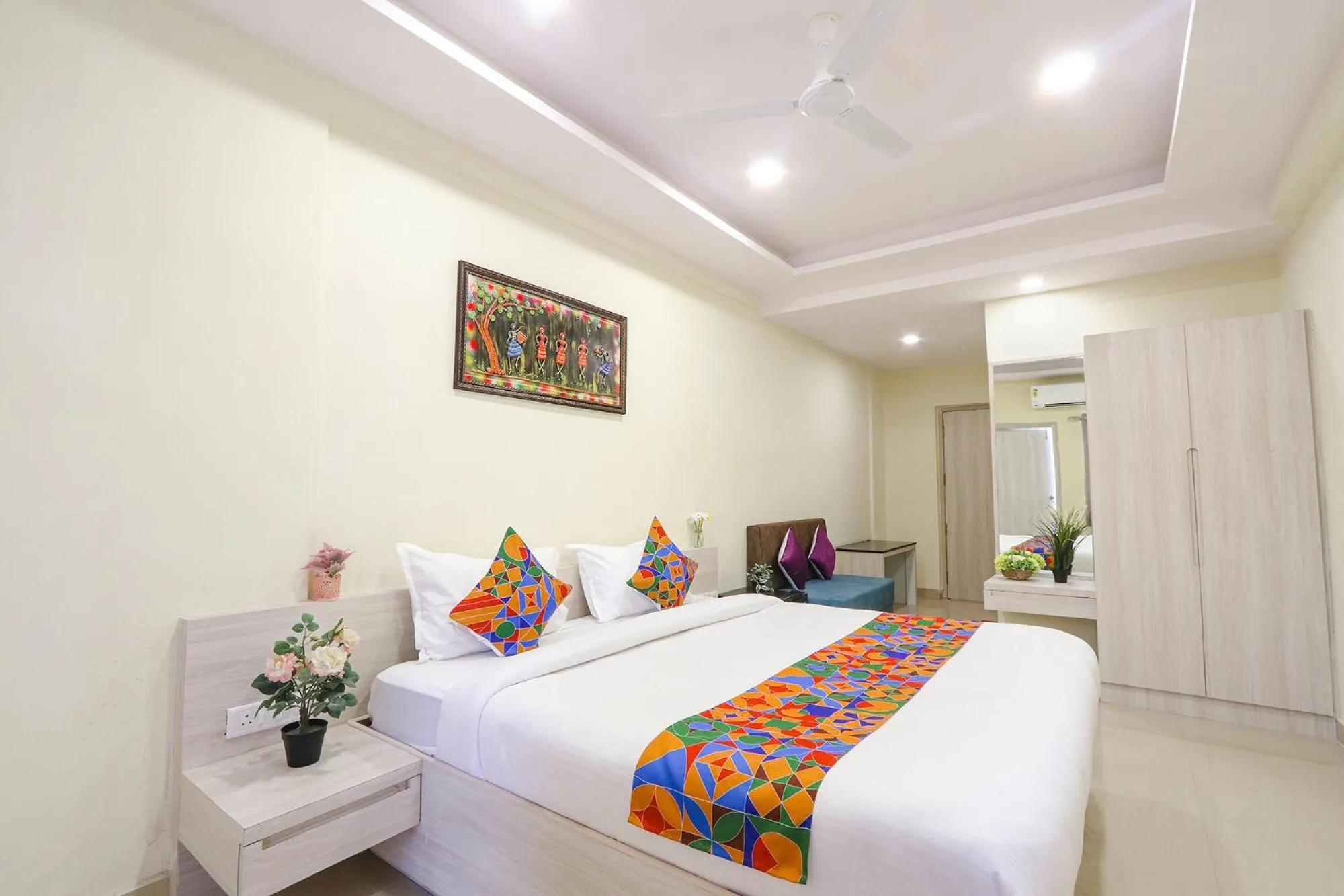 Bed in FabHotel Metro - Nr Secunderabad Railway Station
