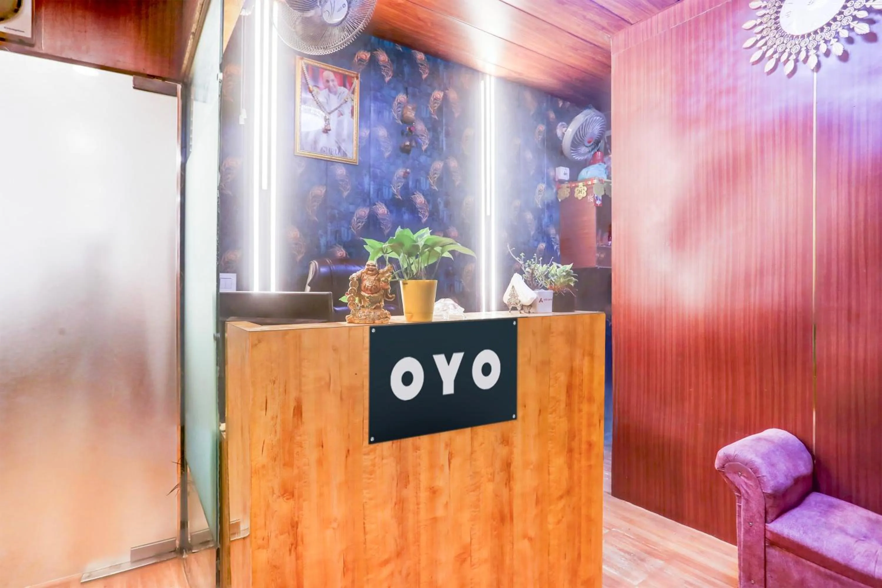 Lobby or reception in Hotel O A K Residency