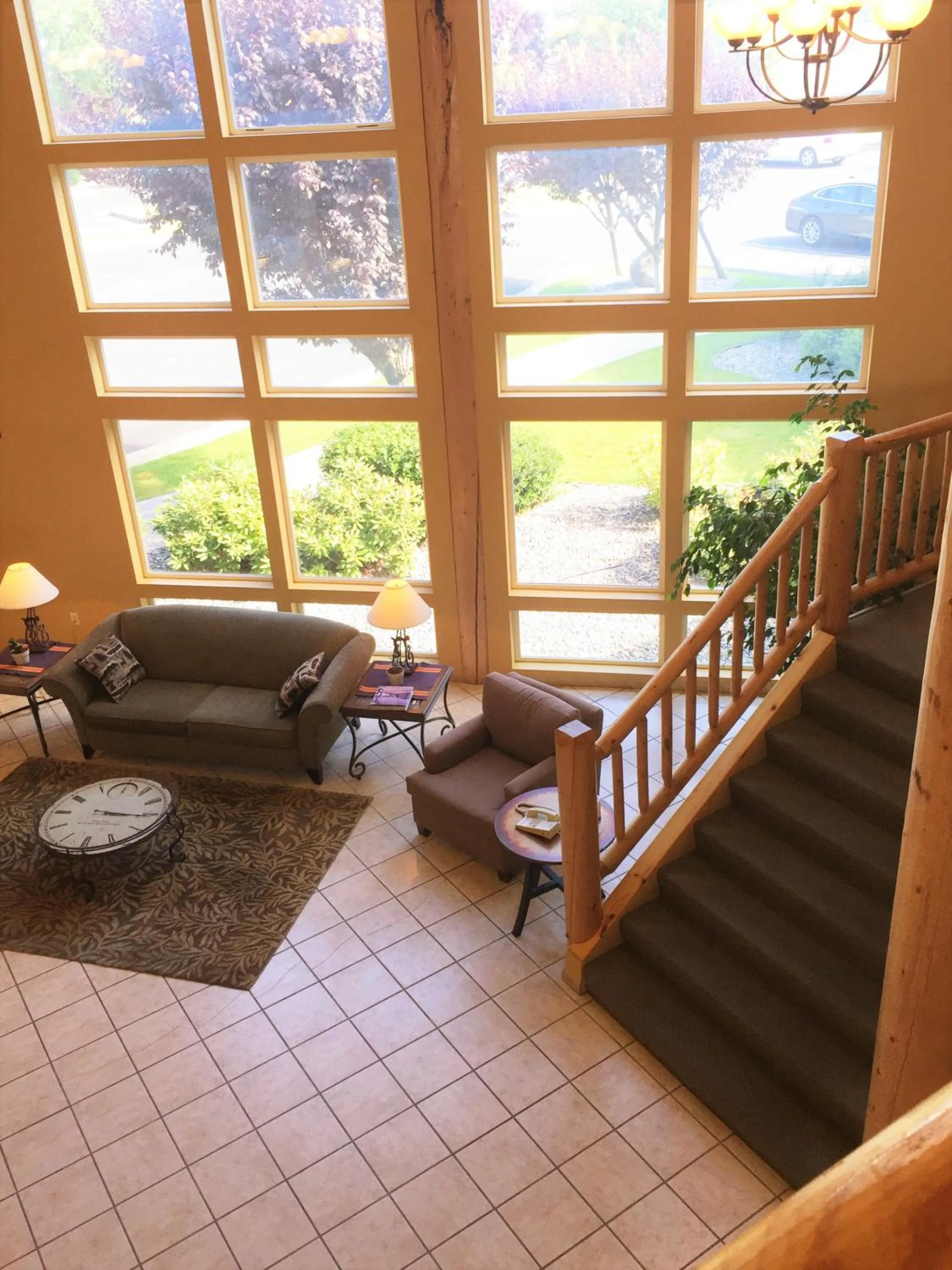 Lobby or reception in River Lodge and Cabins