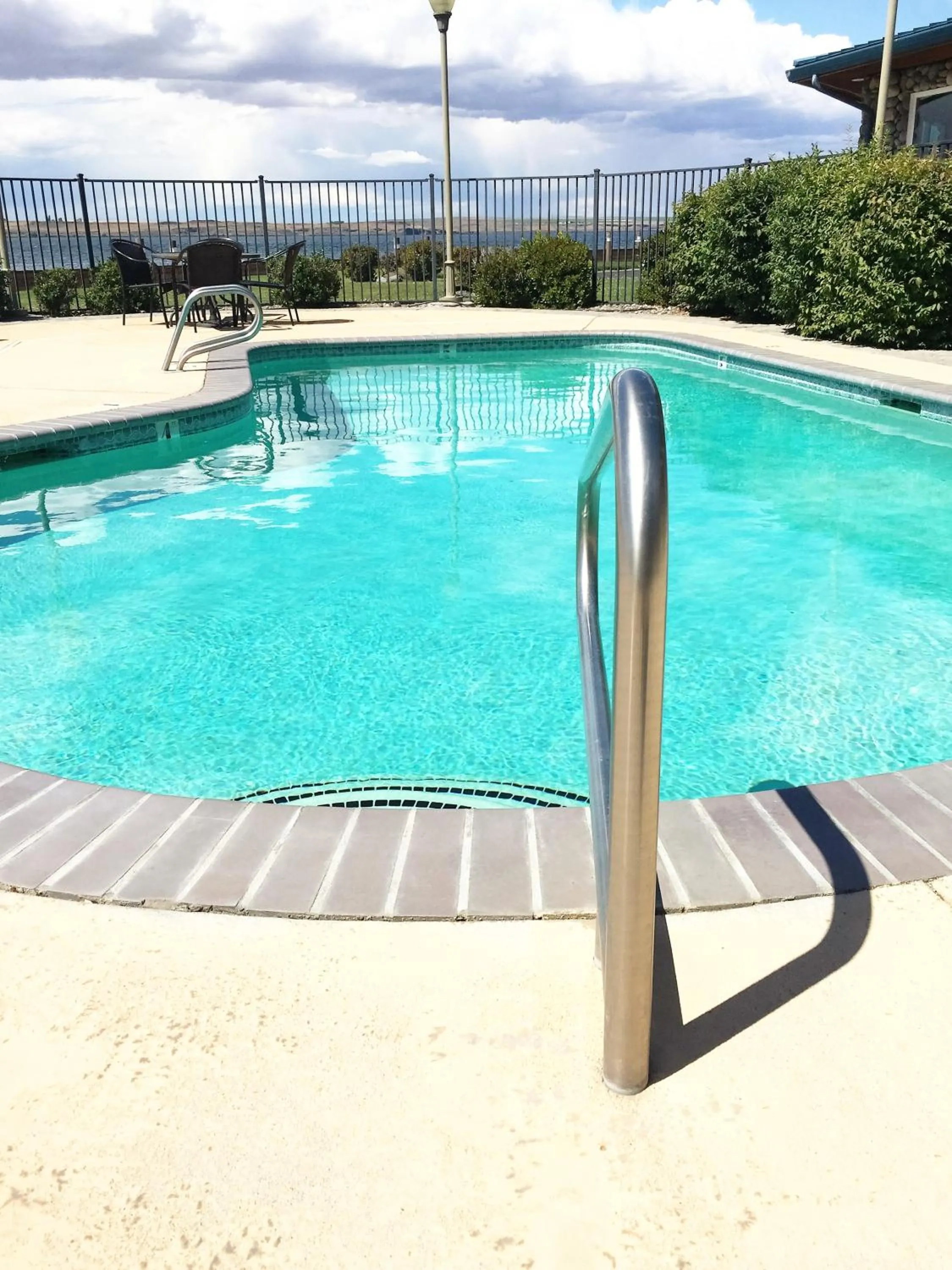 Swimming pool in River Lodge and Cabins