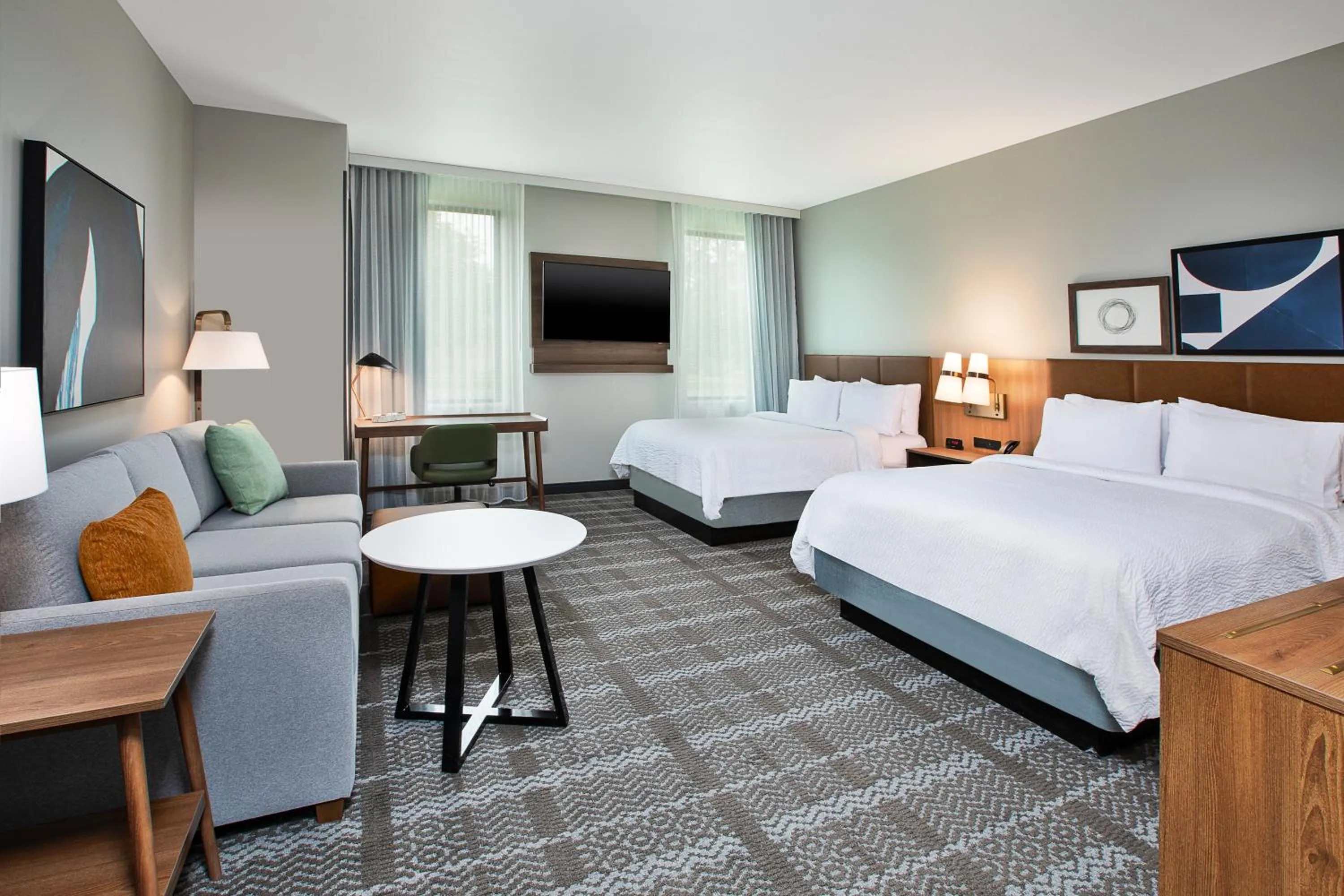 Bed in Staybridge Suites Grand Rapids South by IHG