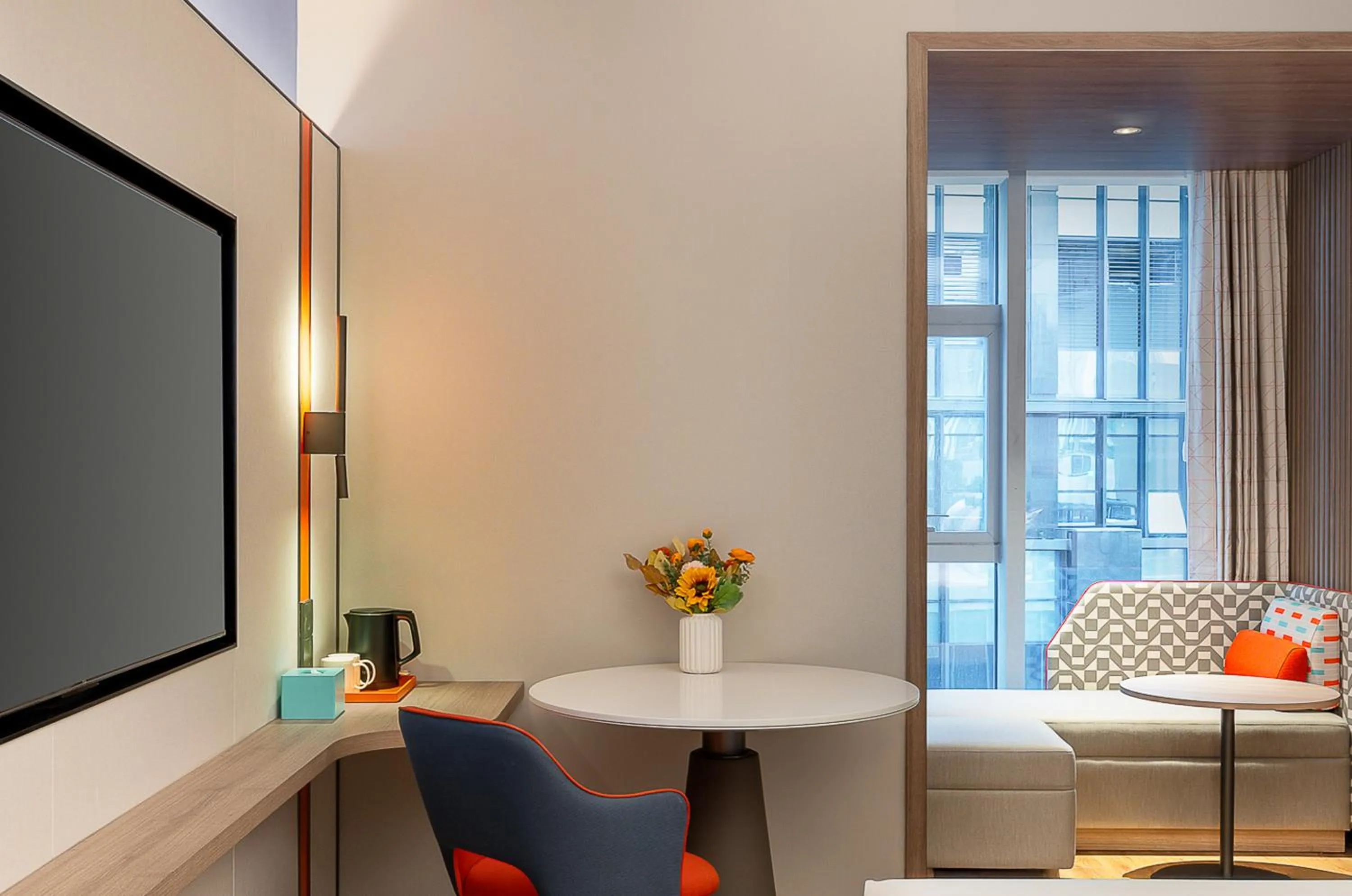 Decorative detail in Holiday Inn Express Shenzhen Guangming by IHG