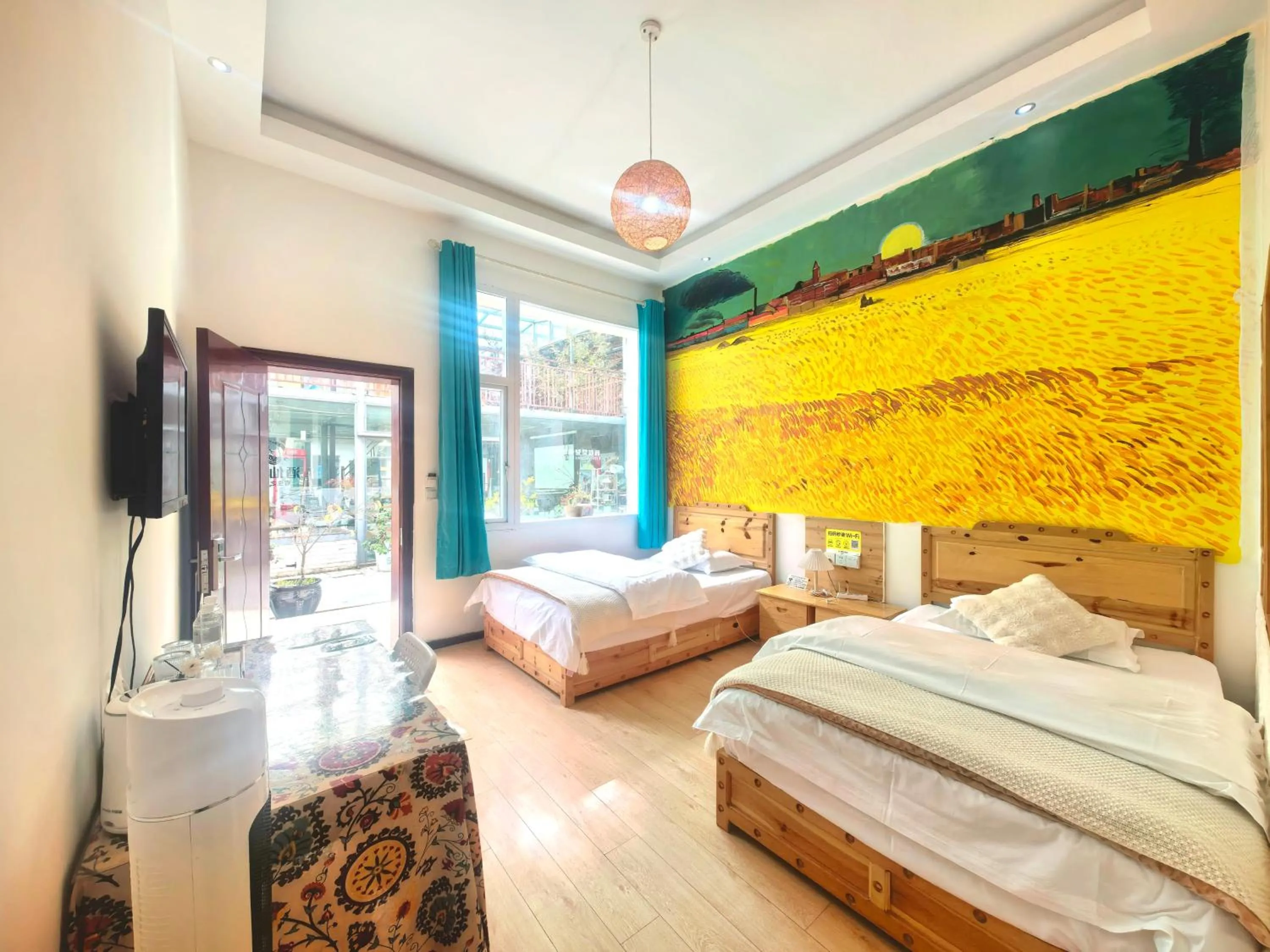 Bed in Shangri-La Chudengshuo Homestay楚登硕民宿