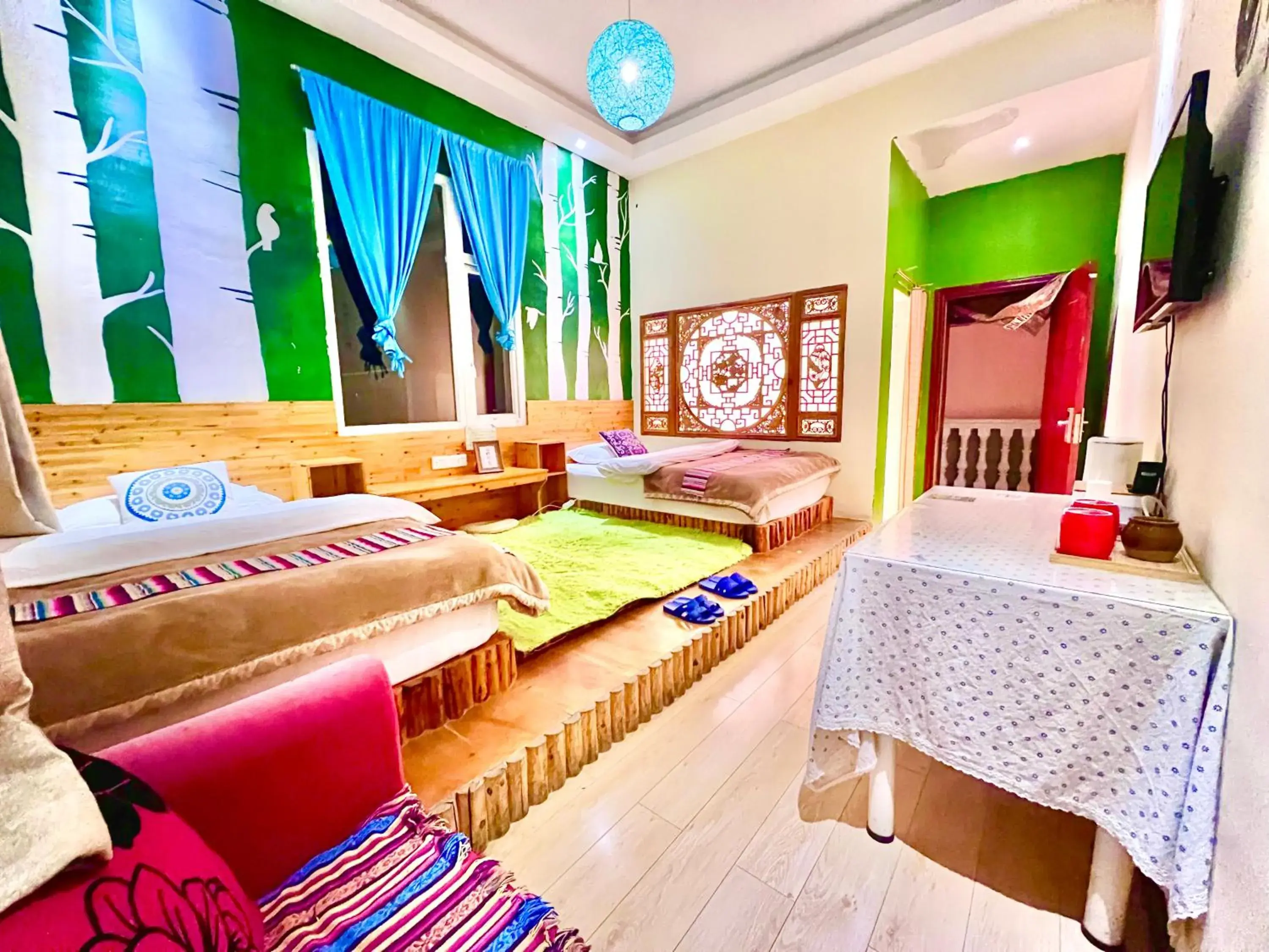 Superior Twin Room - single occupancy in Shangri-La Chudengshuo Homestay楚登硕民宿 Superior Twin Room - single occupancy in Shangri-La Chudengshuo Homestay楚登硕民宿