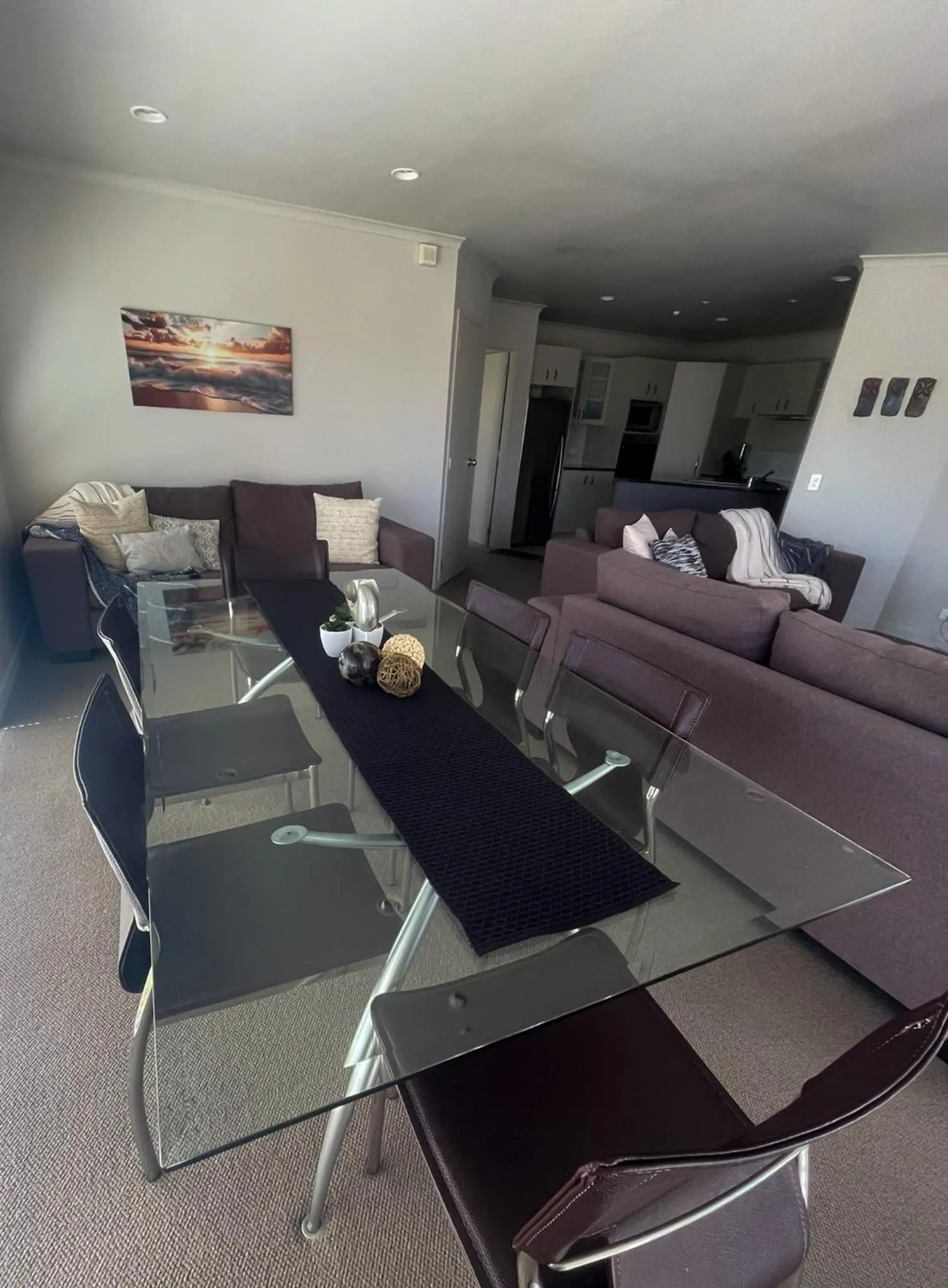 Living room in Ocean Breeze Resort Pauanui