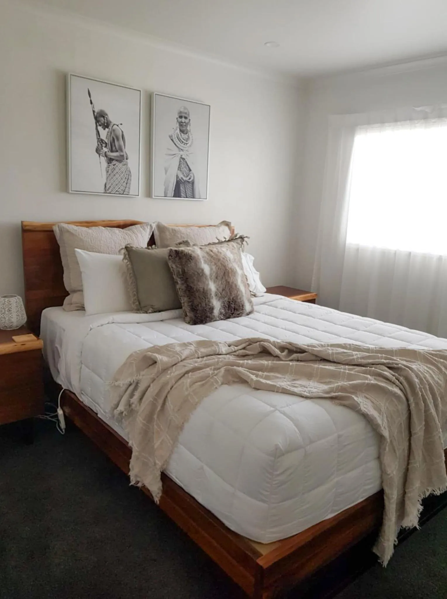 Bed in Ocean Breeze Resort Pauanui